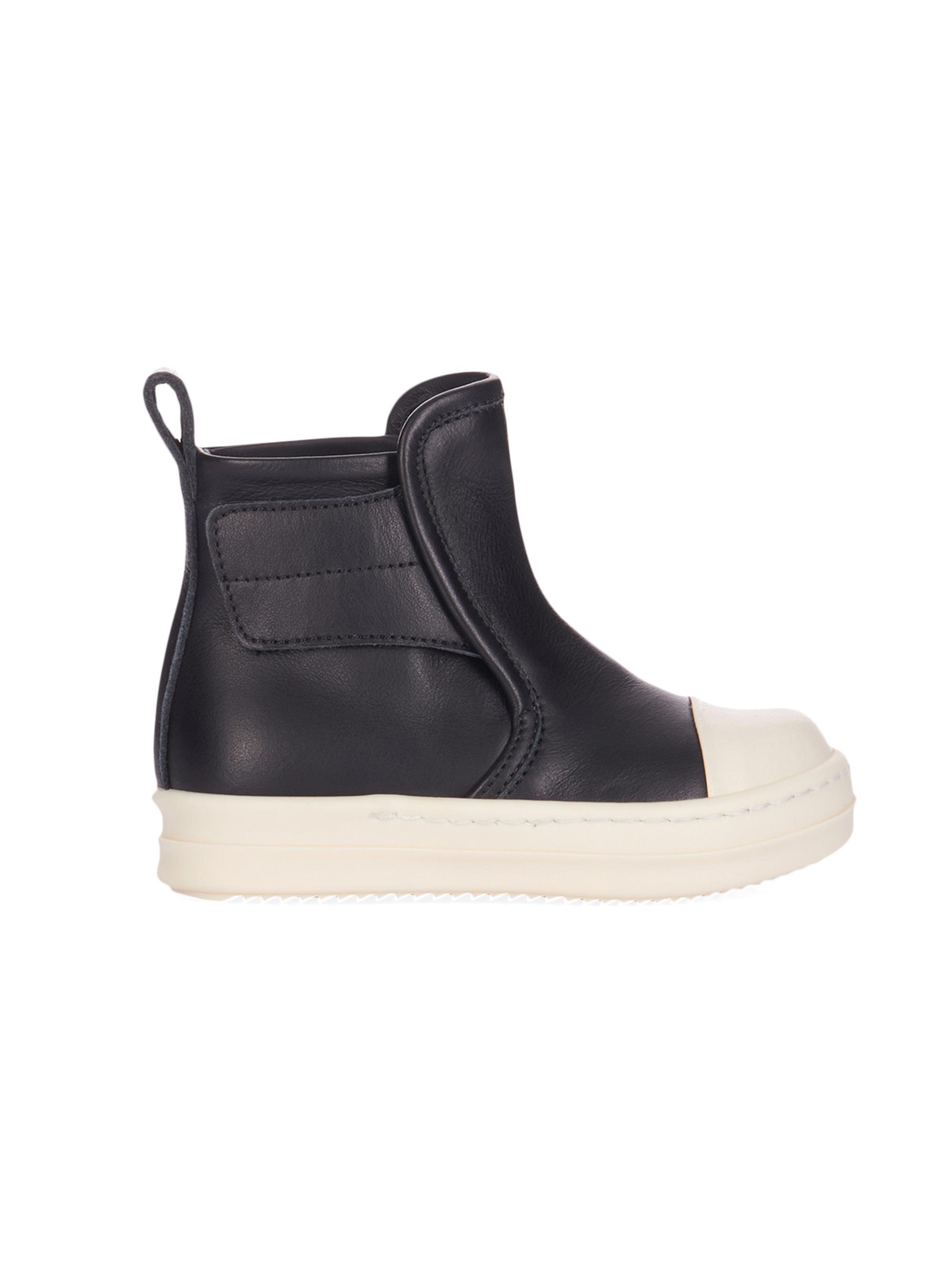 Rick Owens Baby's Beatle Leather Sneakers - Black 7 (Baby)
