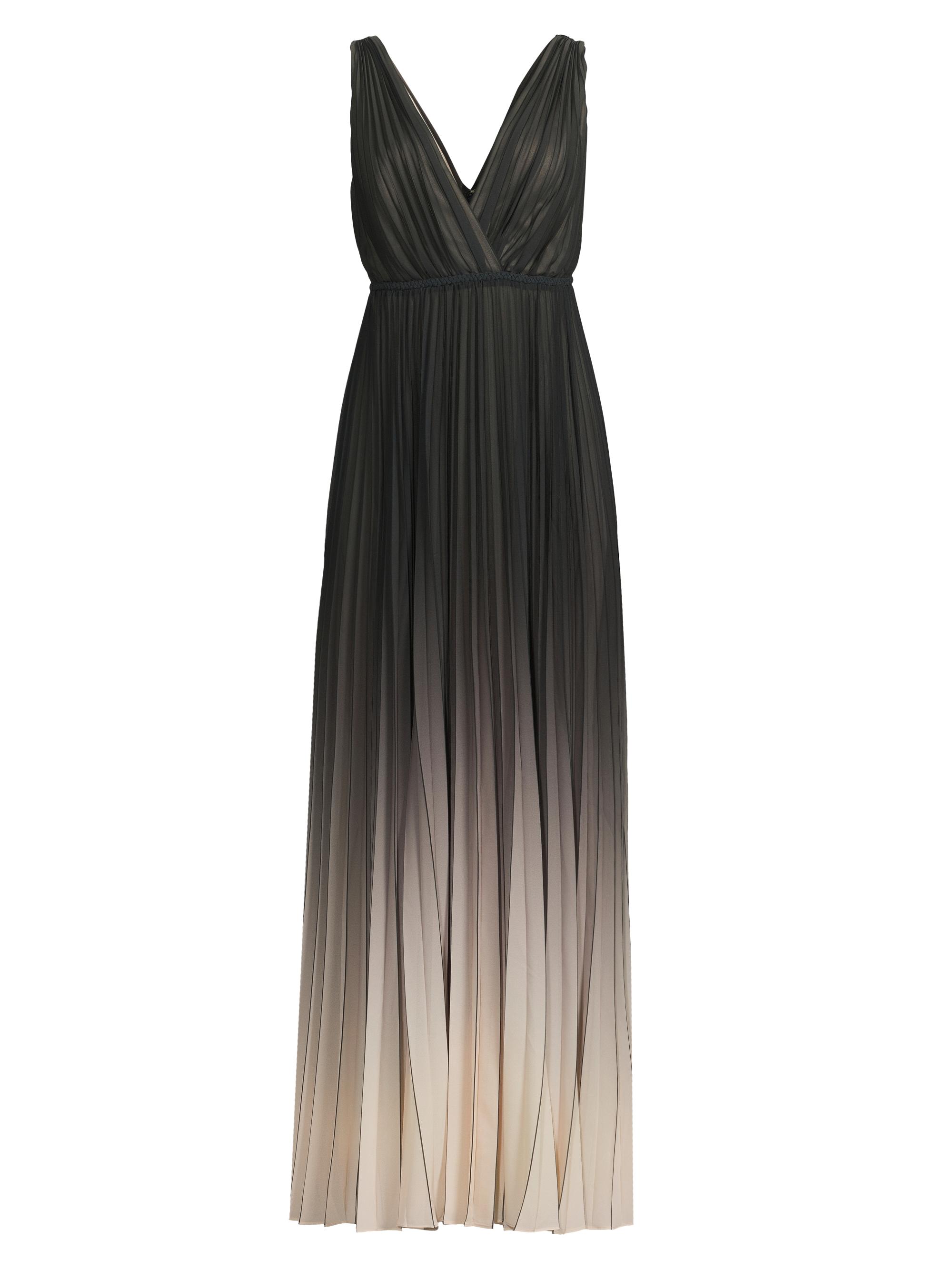 black white ombre dress Cecelia Dress