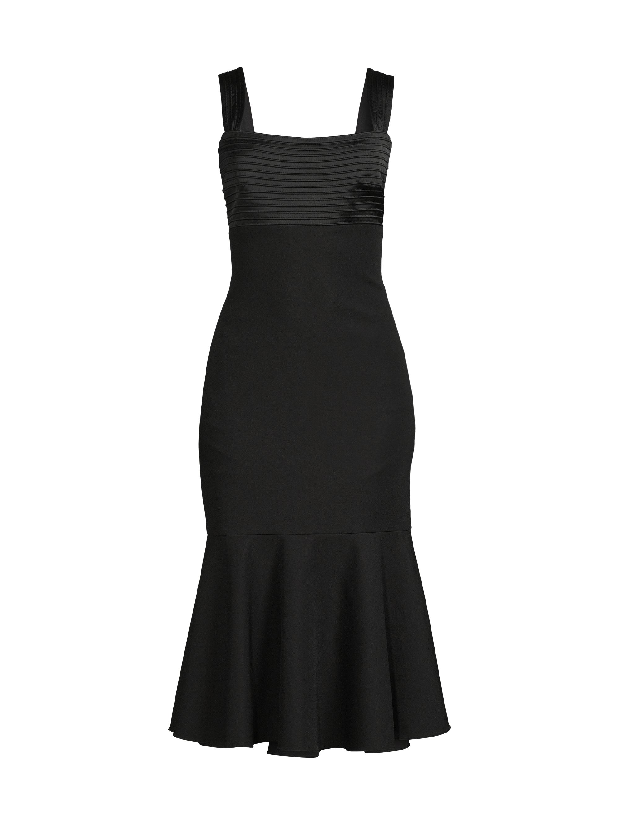 Ungaro Women's Kendrick Sleeveless Midi-Dress - Black