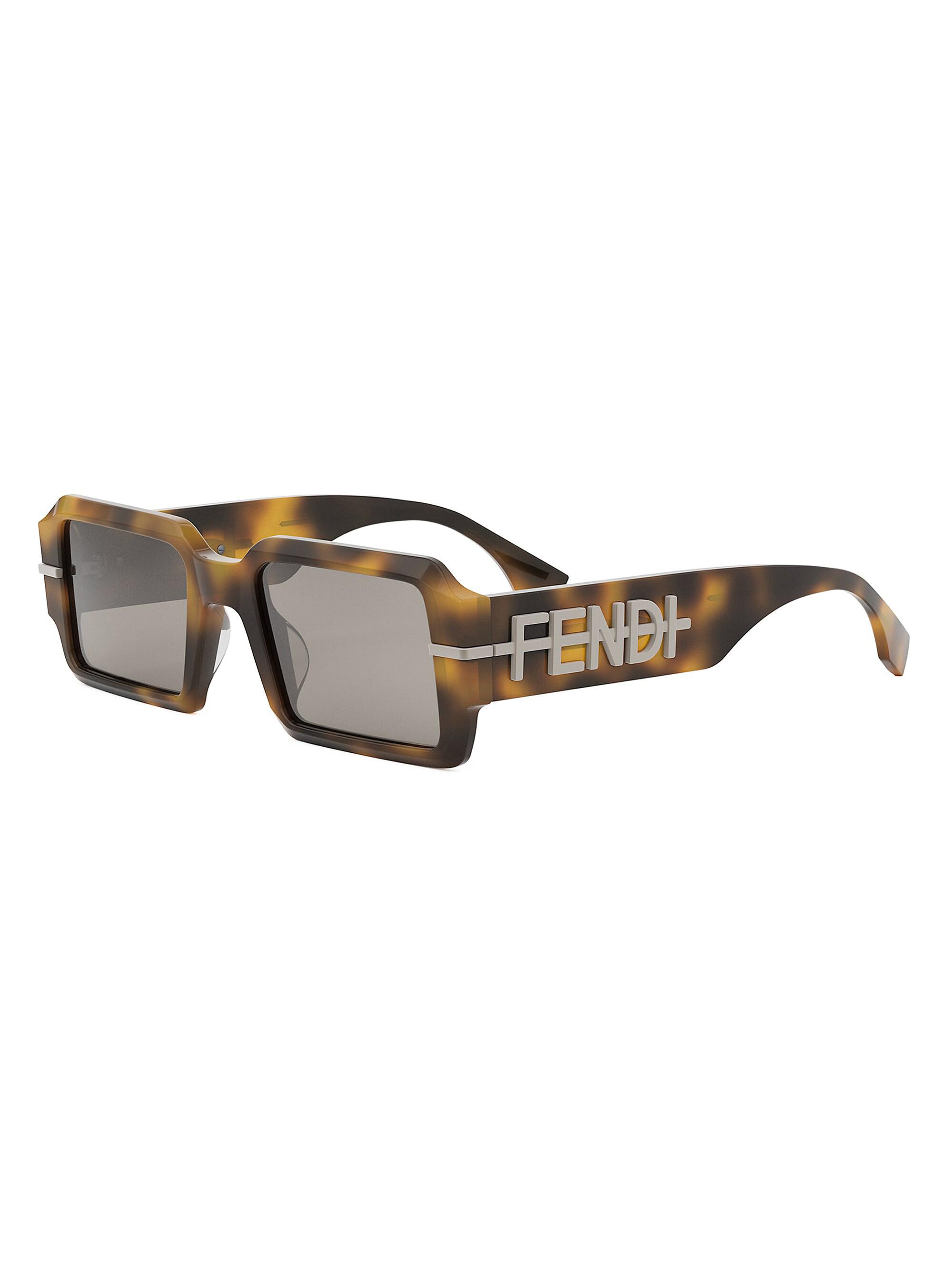 Fendi Roma 51MM Round Sunglasses | Saks Fifth Avenue