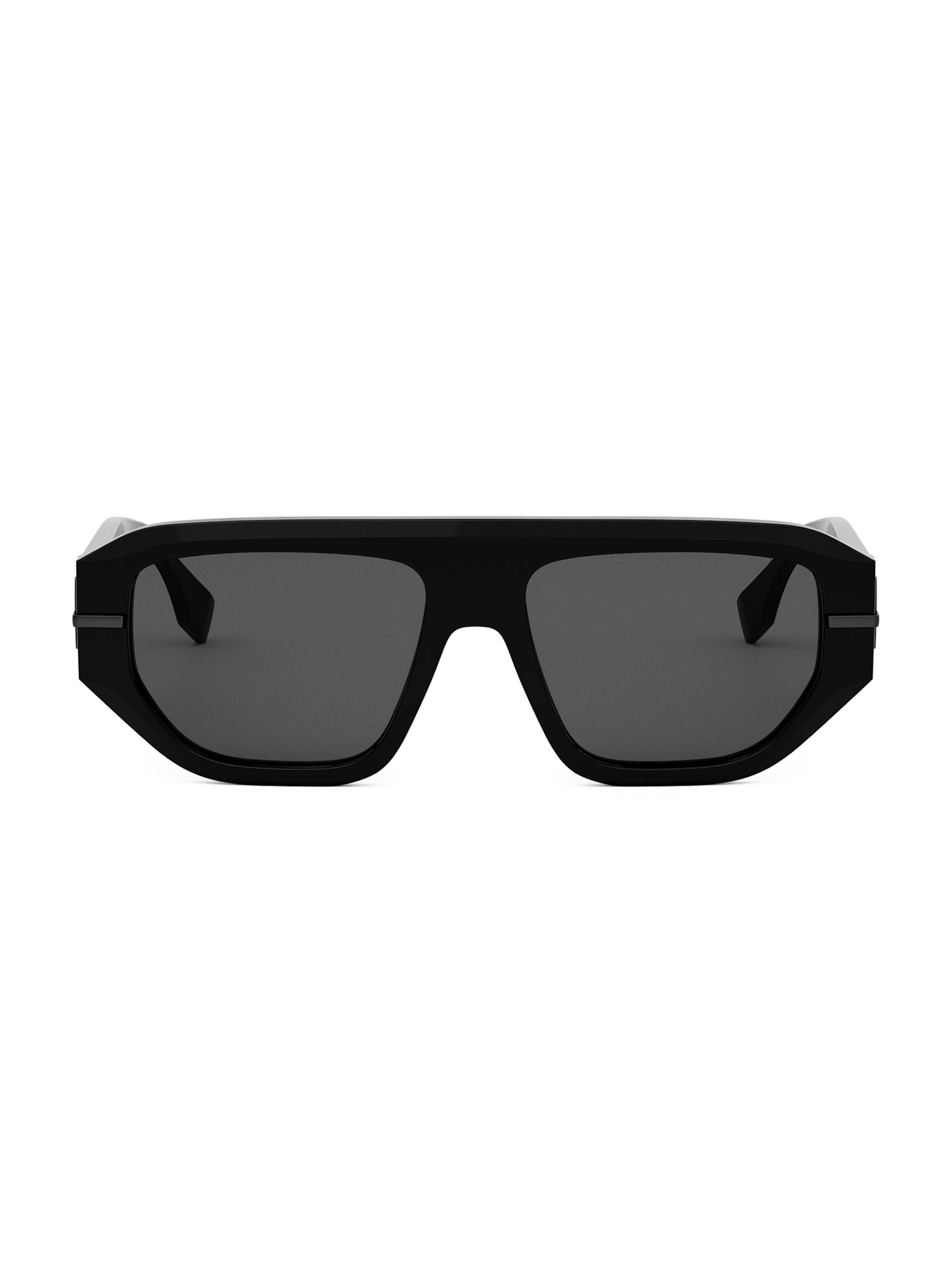 Fendi Fendigraphy 54MM Geometric Sunglasses | Saks Fifth Avenue display picture 2