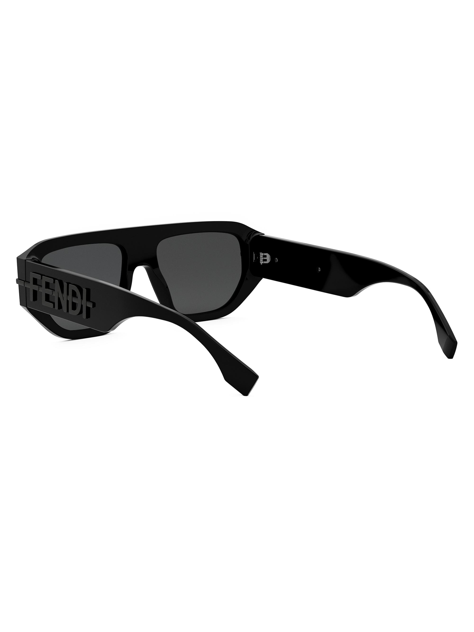Fendi Fendigraphy 54MM Geometric Sunglasses | Saks Fifth Avenue display picture 1