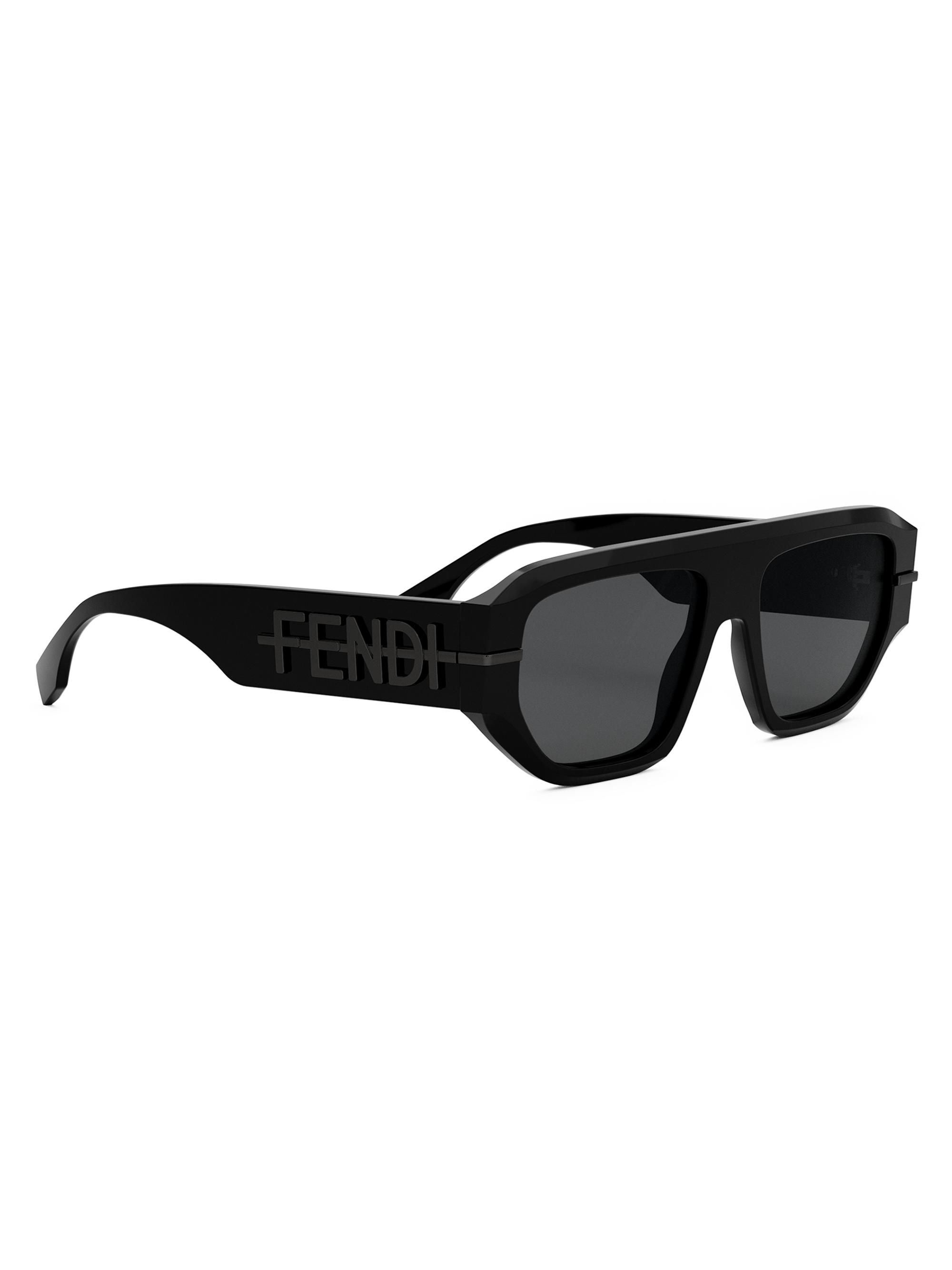 Fendi Sunglasses FE401431 Geometric Black Fendi Essential FE40143I Geometric Sunglasses | eBay main image 2