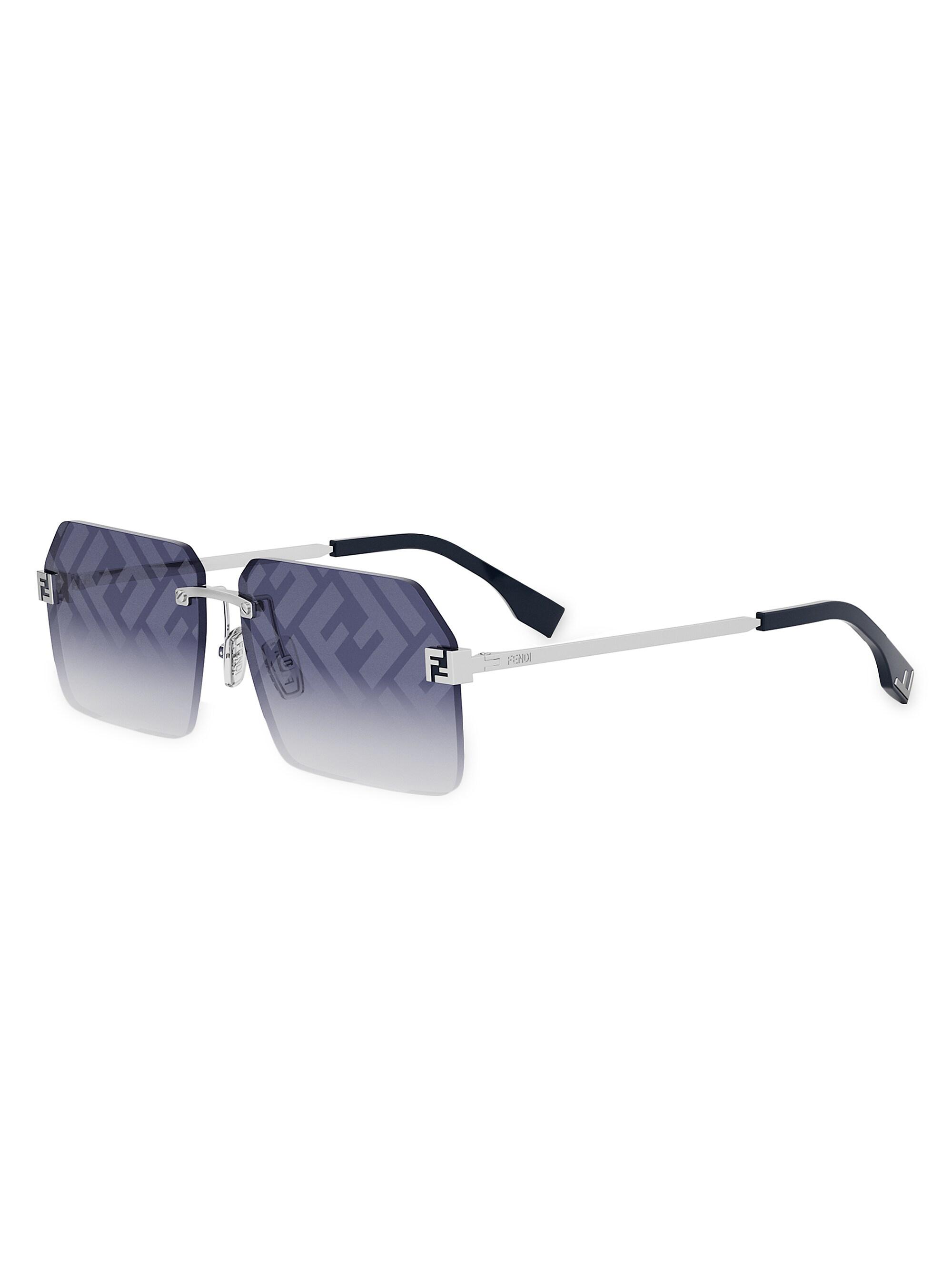 Fendi Fendi Sky 59MM Geometric Sunglasses | Saks Fifth Avenue