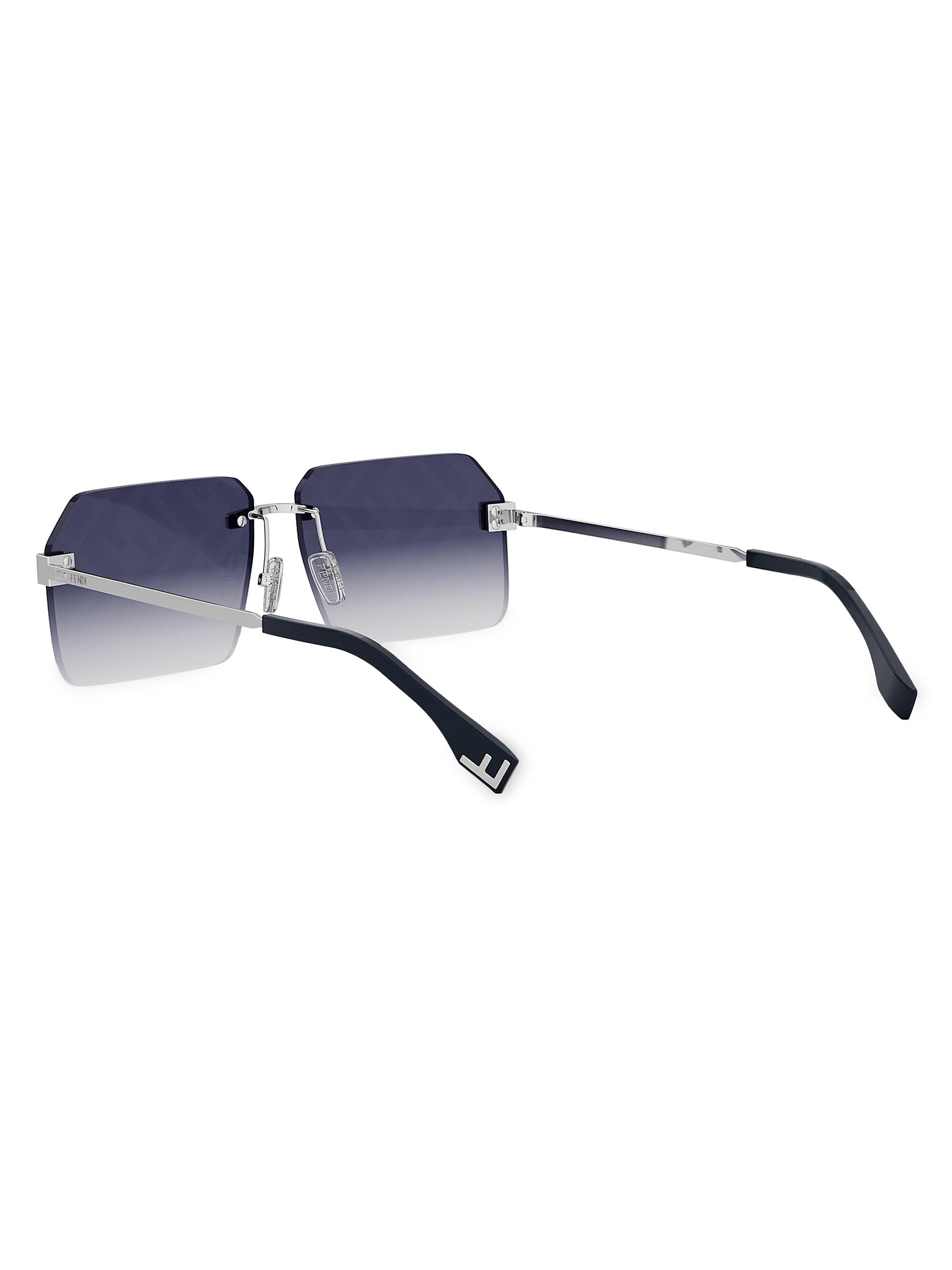 Fendi Fendi Sky 59MM Geometric Sunglasses | Saks Fifth Avenue