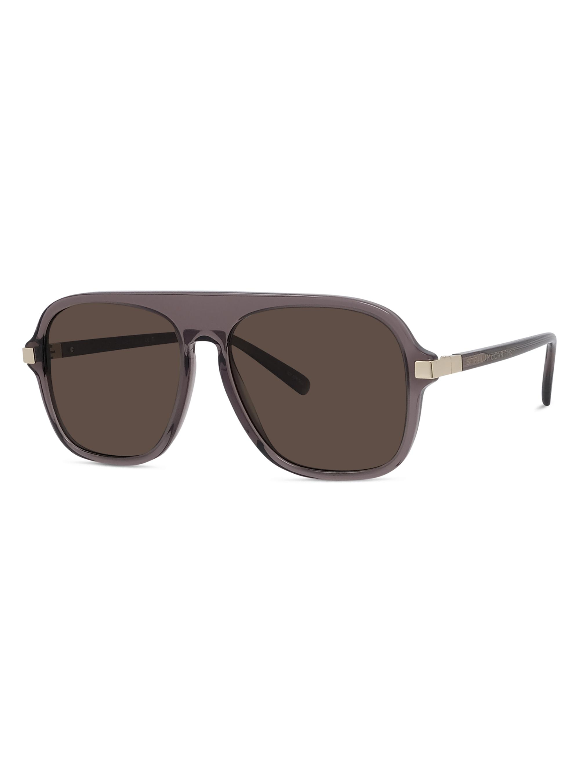 Stella McCartney Stella 57MM Pilot Sunglasses | Saks Fifth Avenue