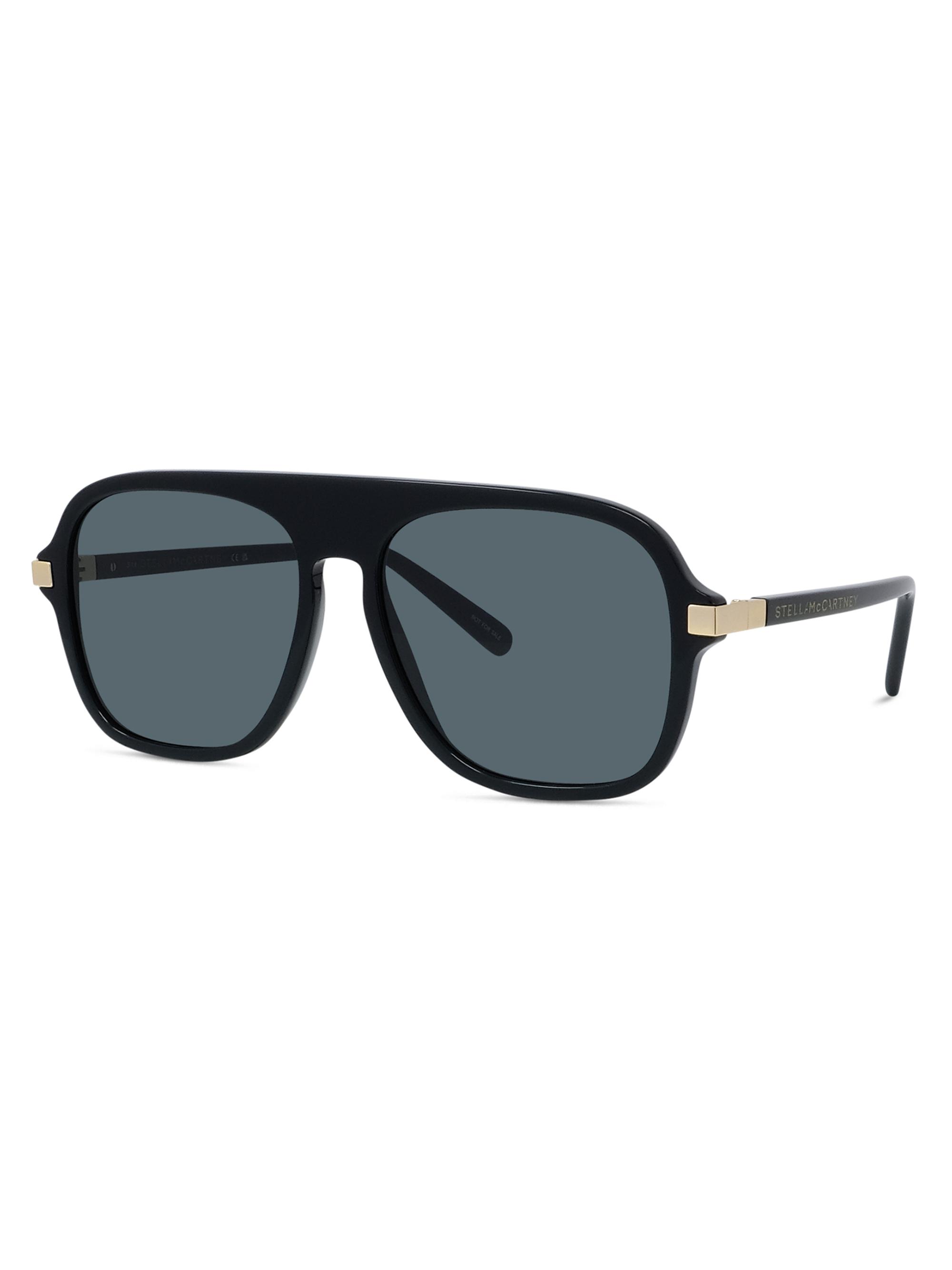 Stella McCartney Sunglasses Green Square Frame 2001 Collection. Lucianna Square Frame Sunglasses in Green | Trendy Square  main image 3