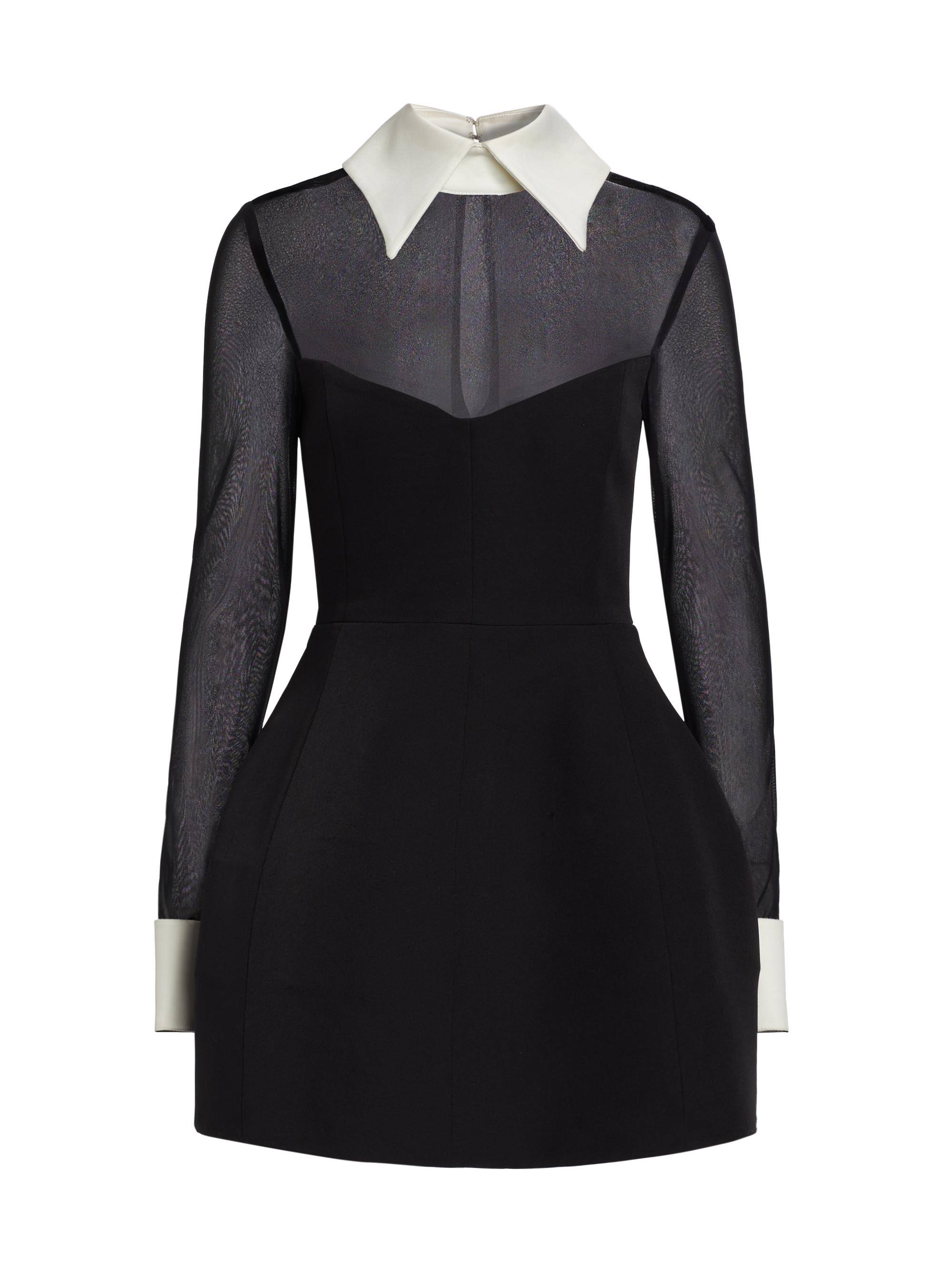 Bronx and Banco Women's Wednesday Long-Sleeve Minidress - Black