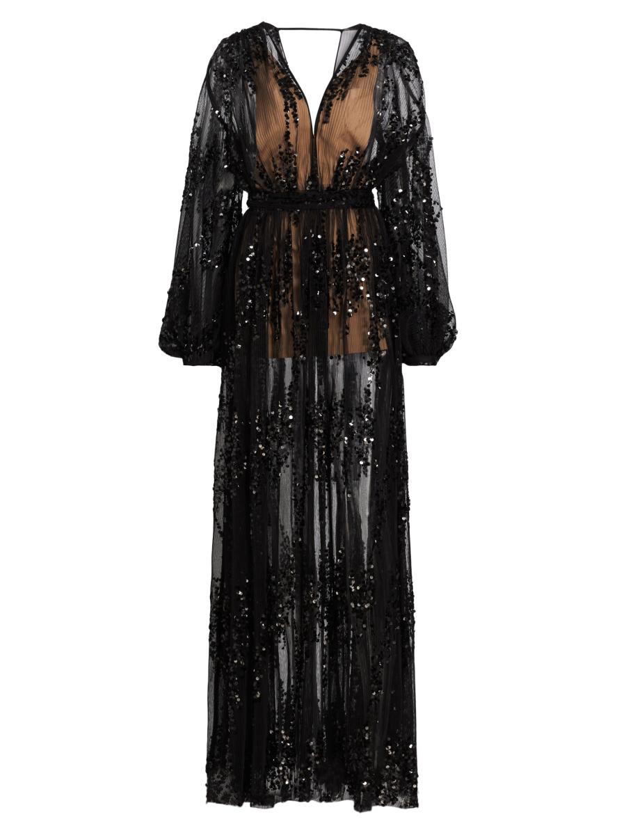 ヤンチェオンテンバール アンブレラ Bronx and Banco Amber Zoe Embellished Tulle Gown | Saks Fifth Avenue