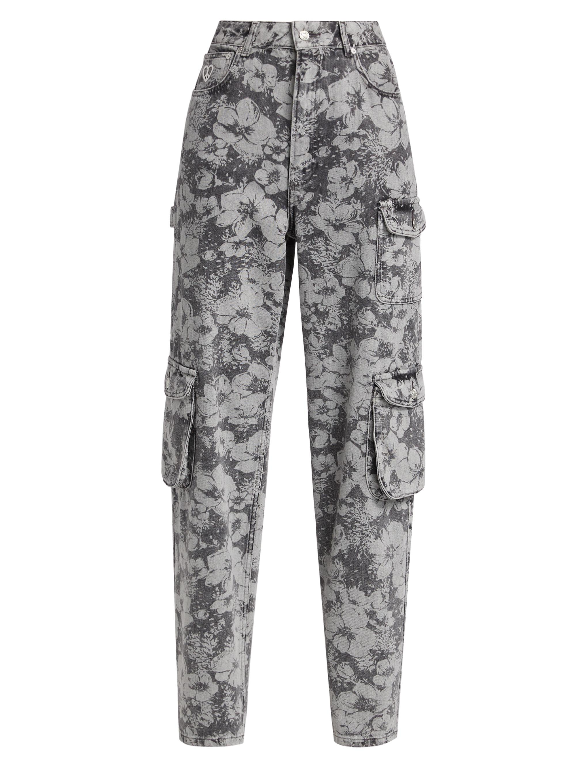 Moschino Jeans Poplin Button-Up Crop Blouse | Saks Fifth Avenue