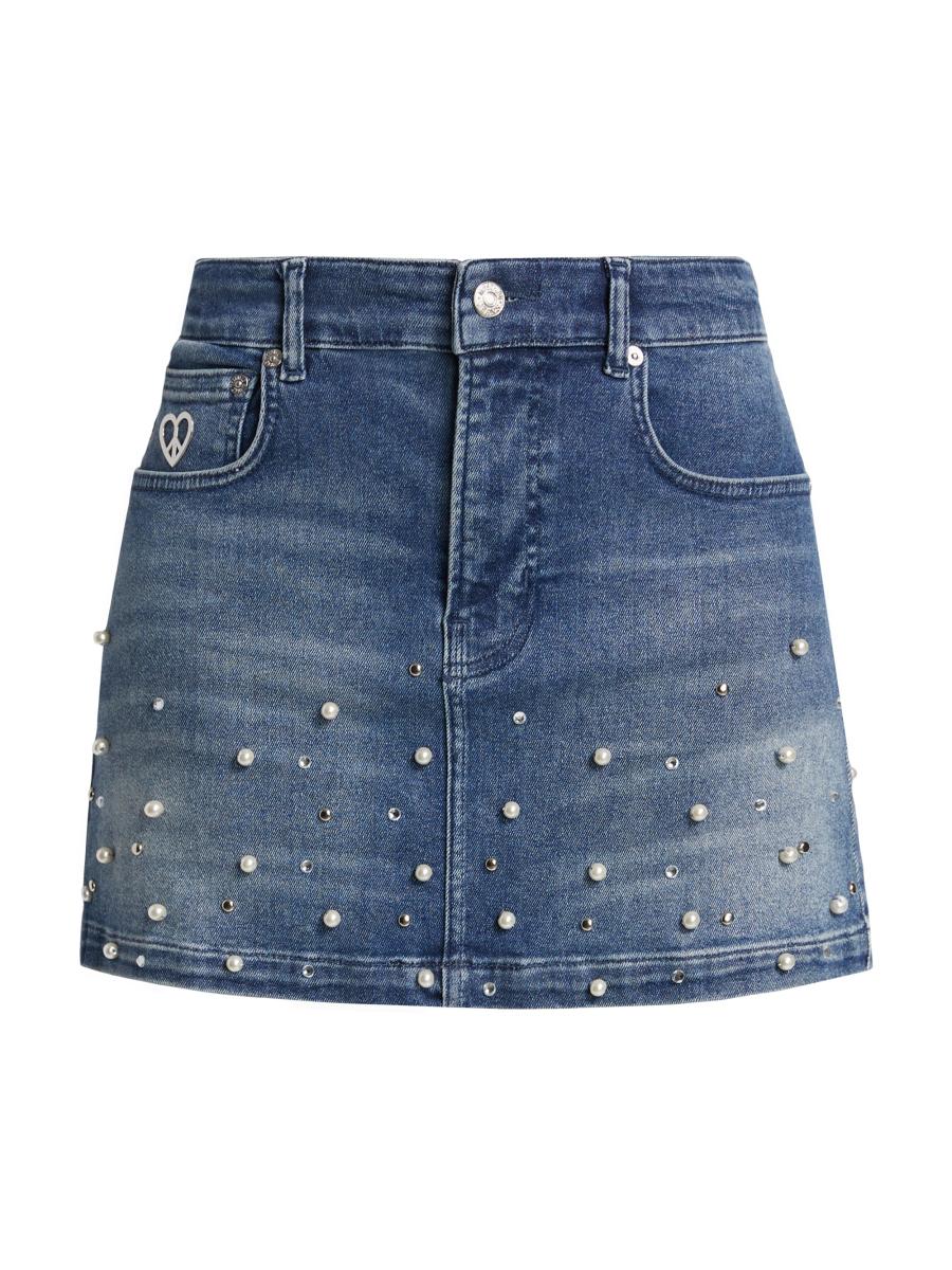 スカート MOSCHINO JEANS Woman Skirt Pink 01043232 1188 MOSCHINO JEANS: Skirt woman - Pink | Moschino Jeans skirt