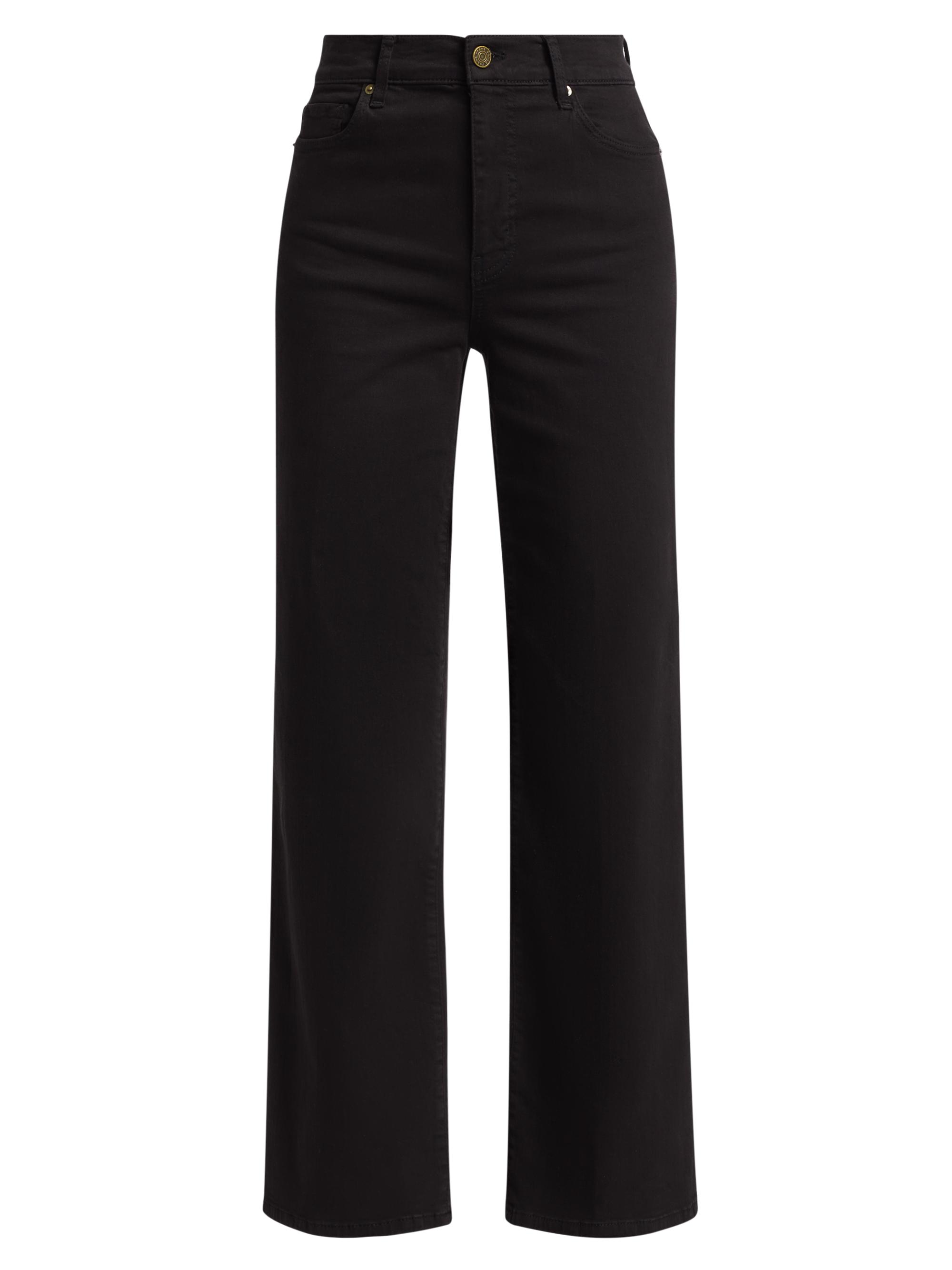 FRAME Women's Le Slim Palazzo Jeans - Black