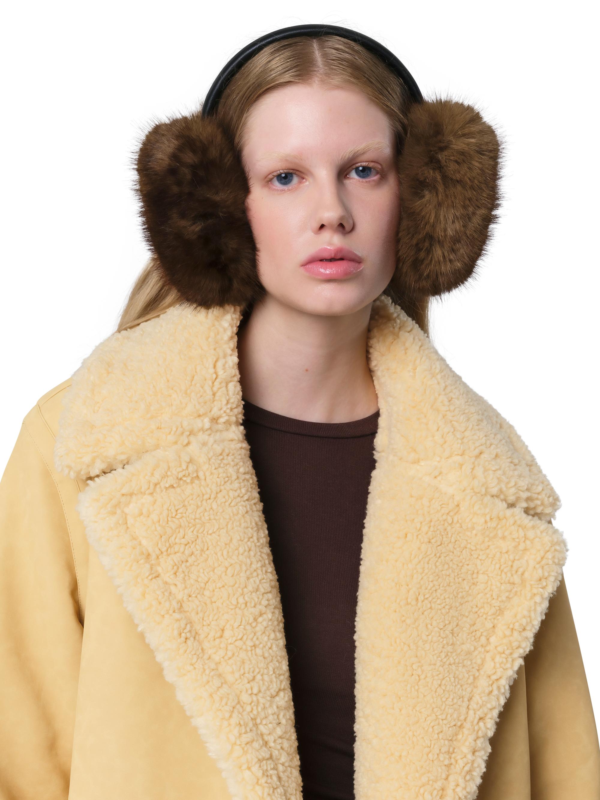 Apparis Esme Faux-Mink Earmuffs | Saks Fifth Avenue