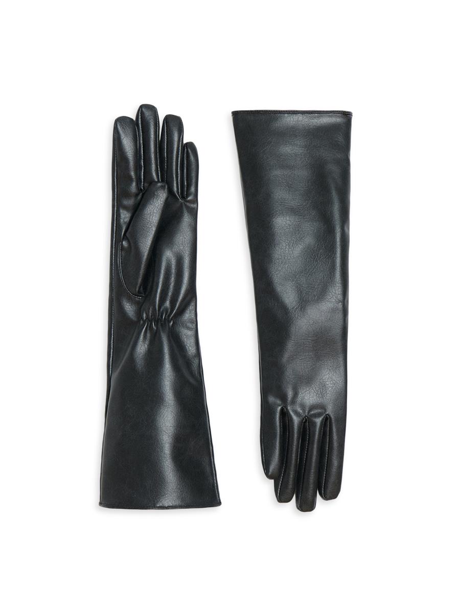 小物 neu_in 22aw pleats detail leather gloves neu_in 22aw pleats detail leather gloves