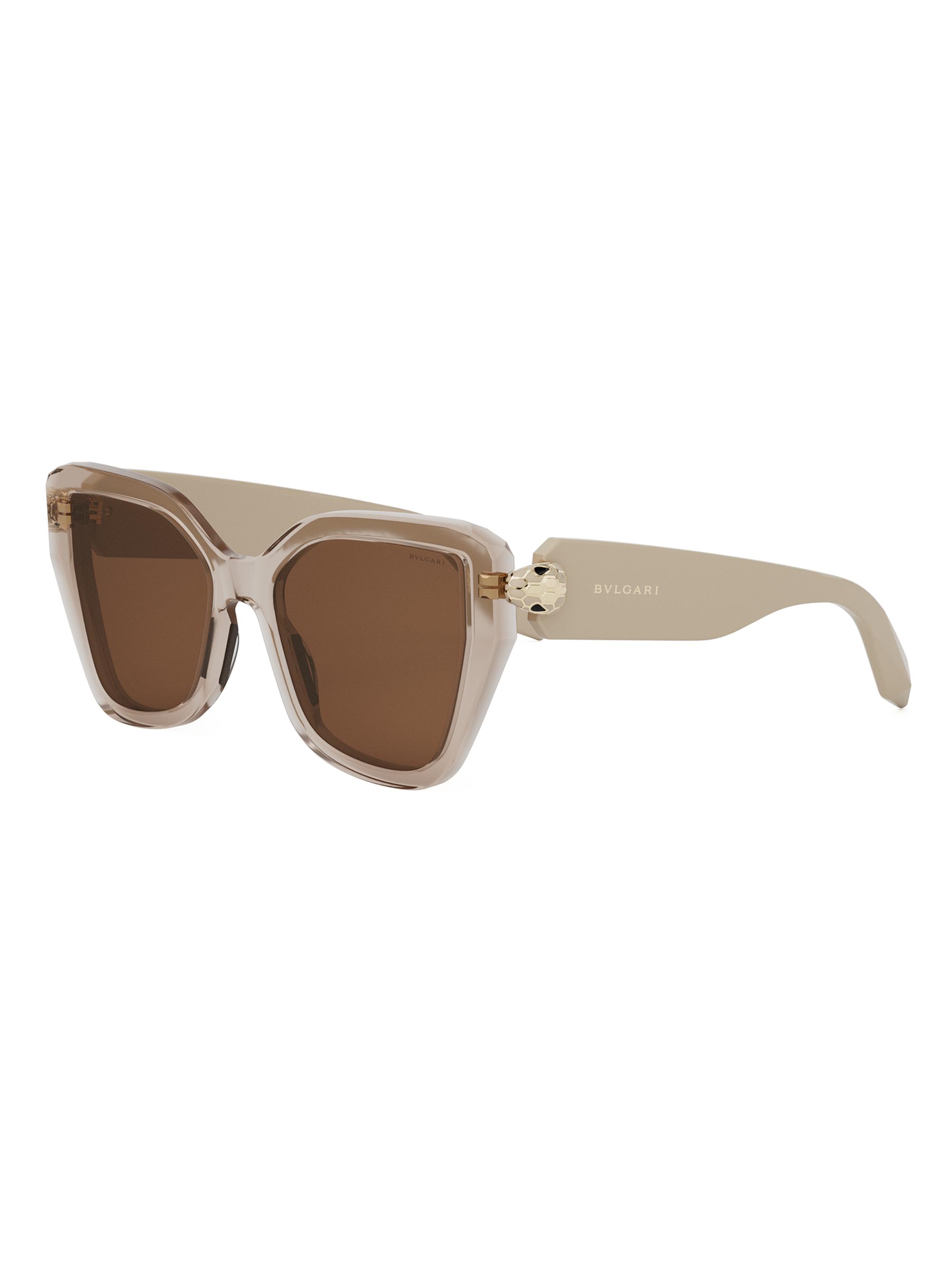 BVLGARI Serpenti 53MM Butterfly Sunglasses | Saks Fifth Avenue