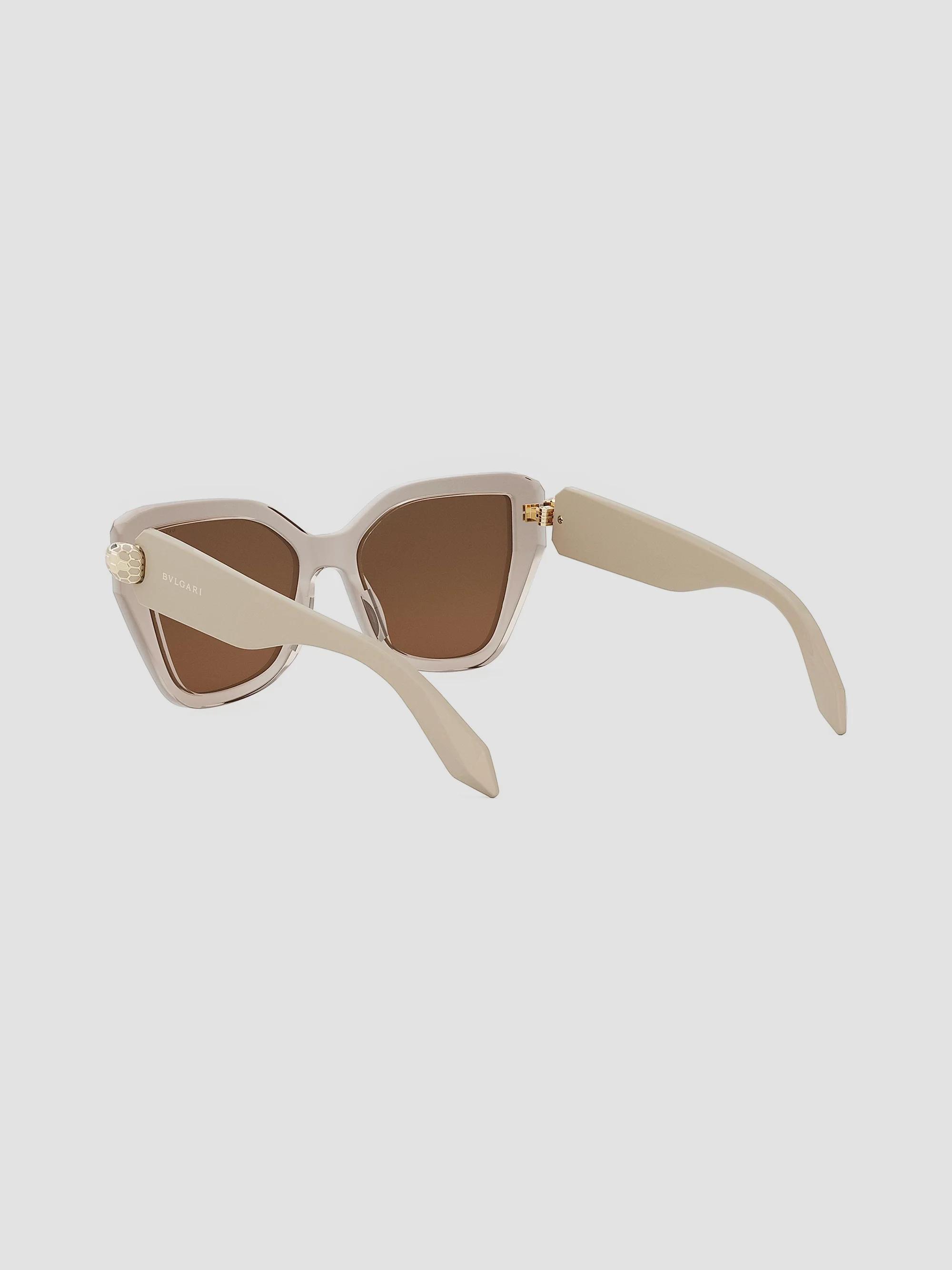 BVLGARI Butterfly shape sunglasses eyewear 8174-B-F 5401/13 Brown 56□16 140 used Bvlgari Brown Butterfly Sunglasses for Women for sale | eBay main image 4