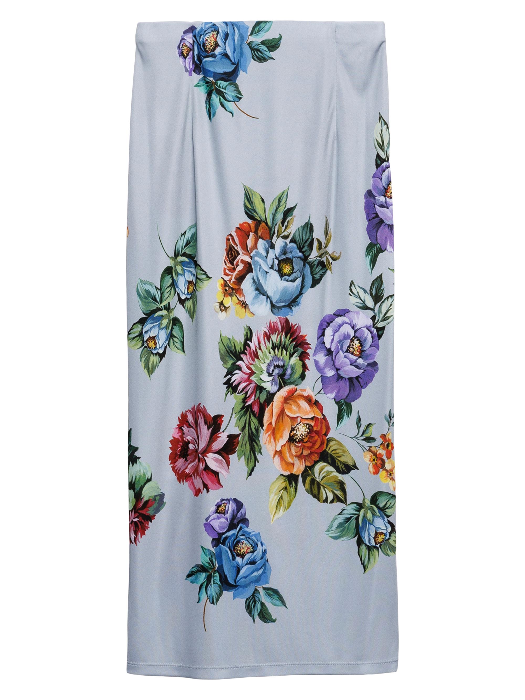 Prada Women's Printed Organzine Skirt - Assorted