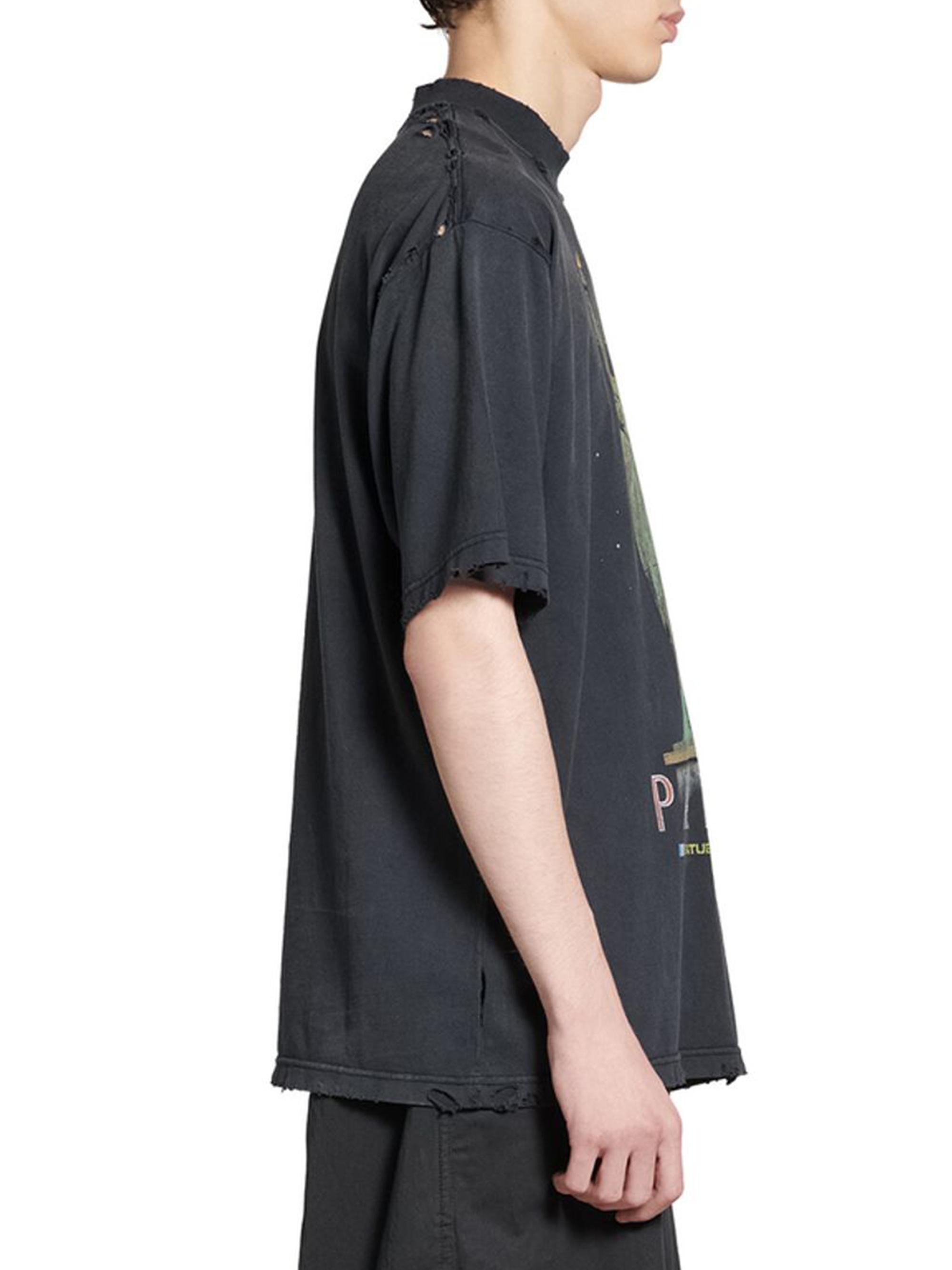 Balenciaga Paris Liberty Medium Fit T-Shirt | Saks Fifth Avenue