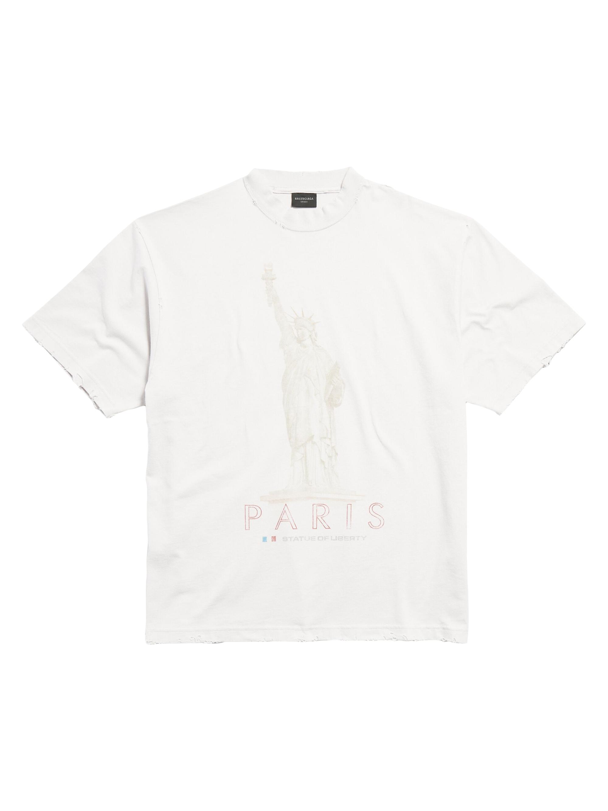 Balenciaga I Love Paris Oversized T-Shirt | Saks Fifth Avenue