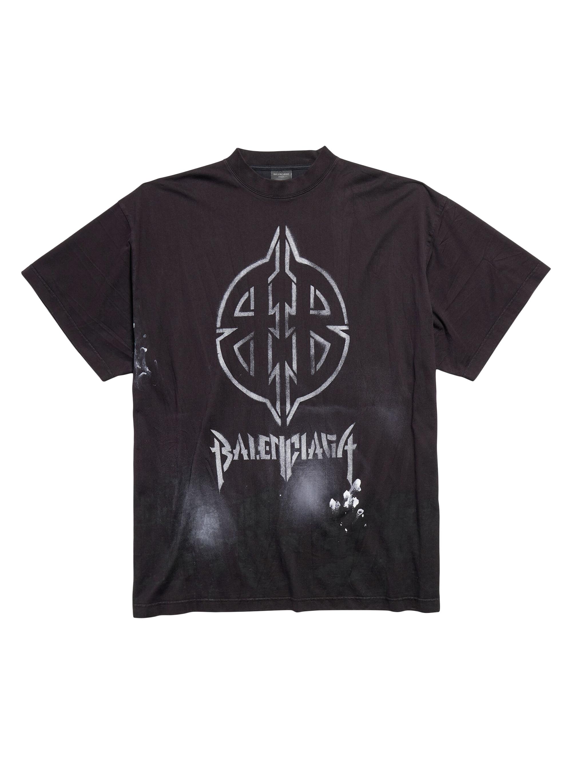 Balenciaga 3B Liquefied T-Shirt Oversized | Saks Fifth Avenue