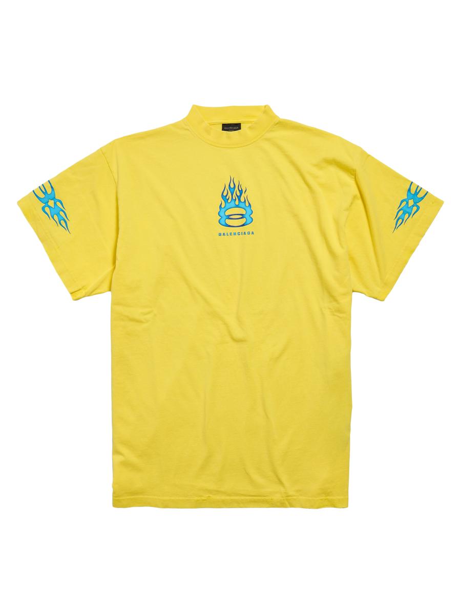 Balenciaga Burning Unity Oversized T-Shirt | Saks Fifth Avenue