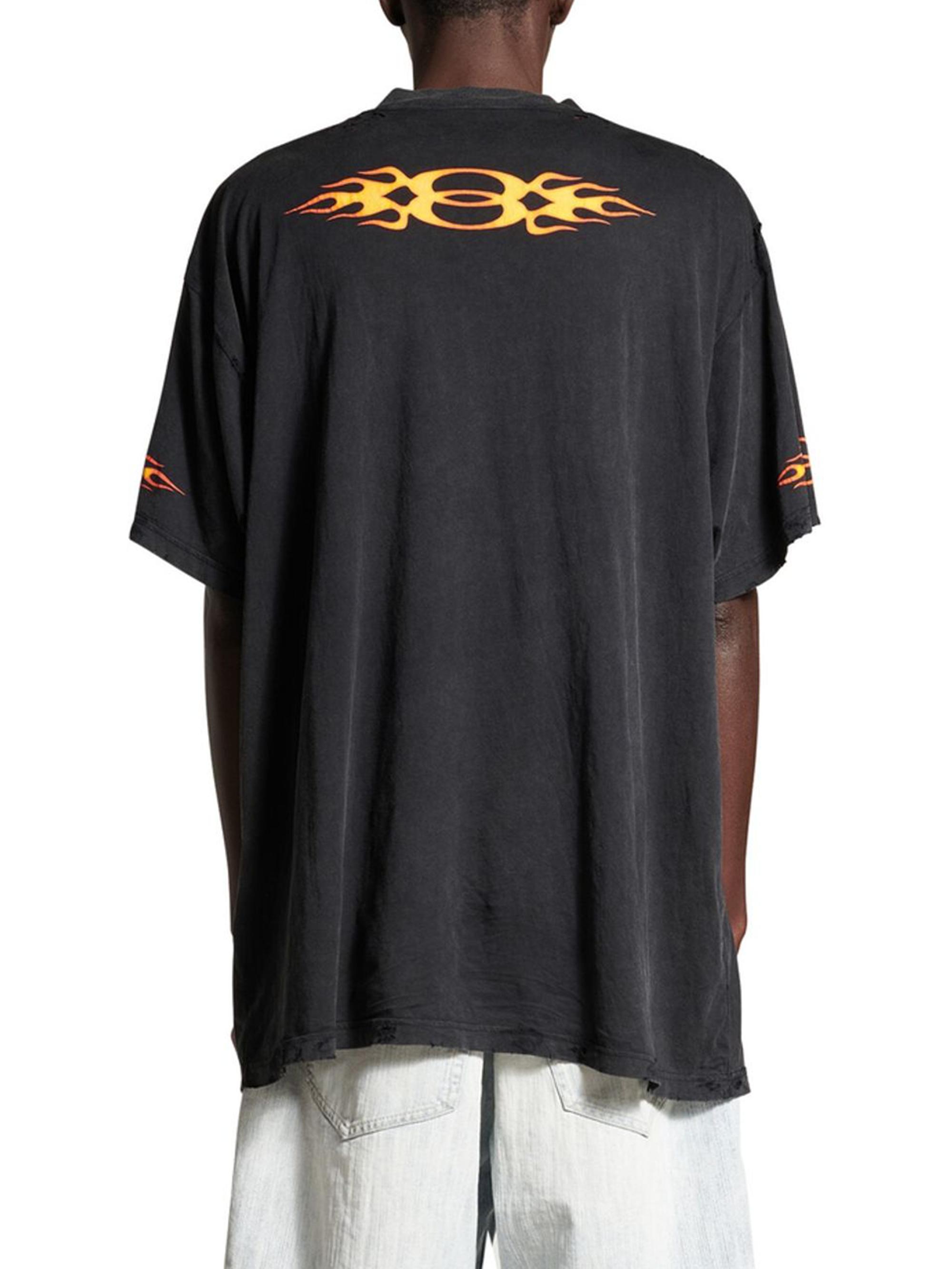 Balenciaga Burning Unity Oversized T-Shirt | Saks Fifth Avenue