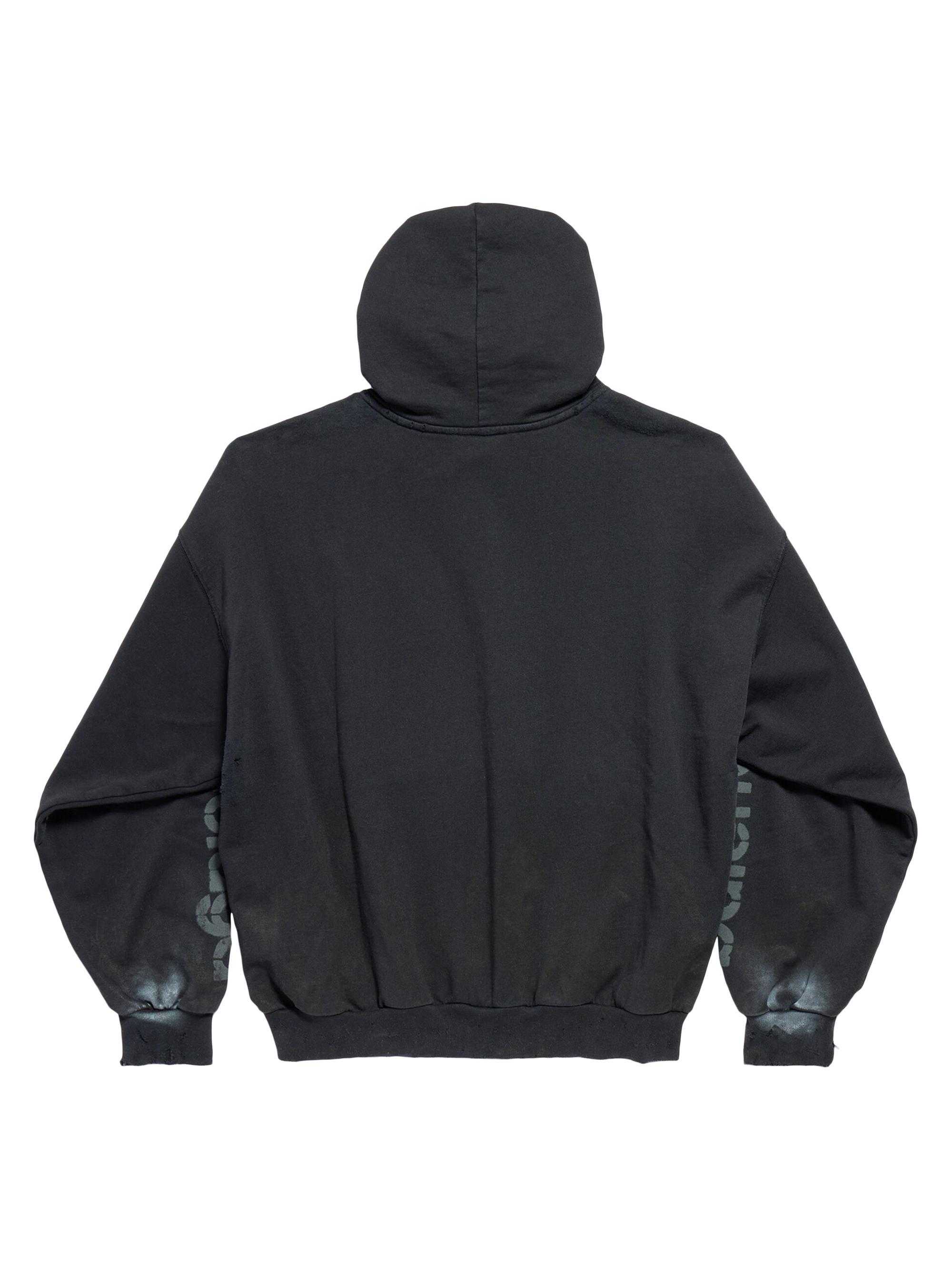 Balenciaga 3B Stencil Hoodie Medium Fit | Saks Fifth Avenue