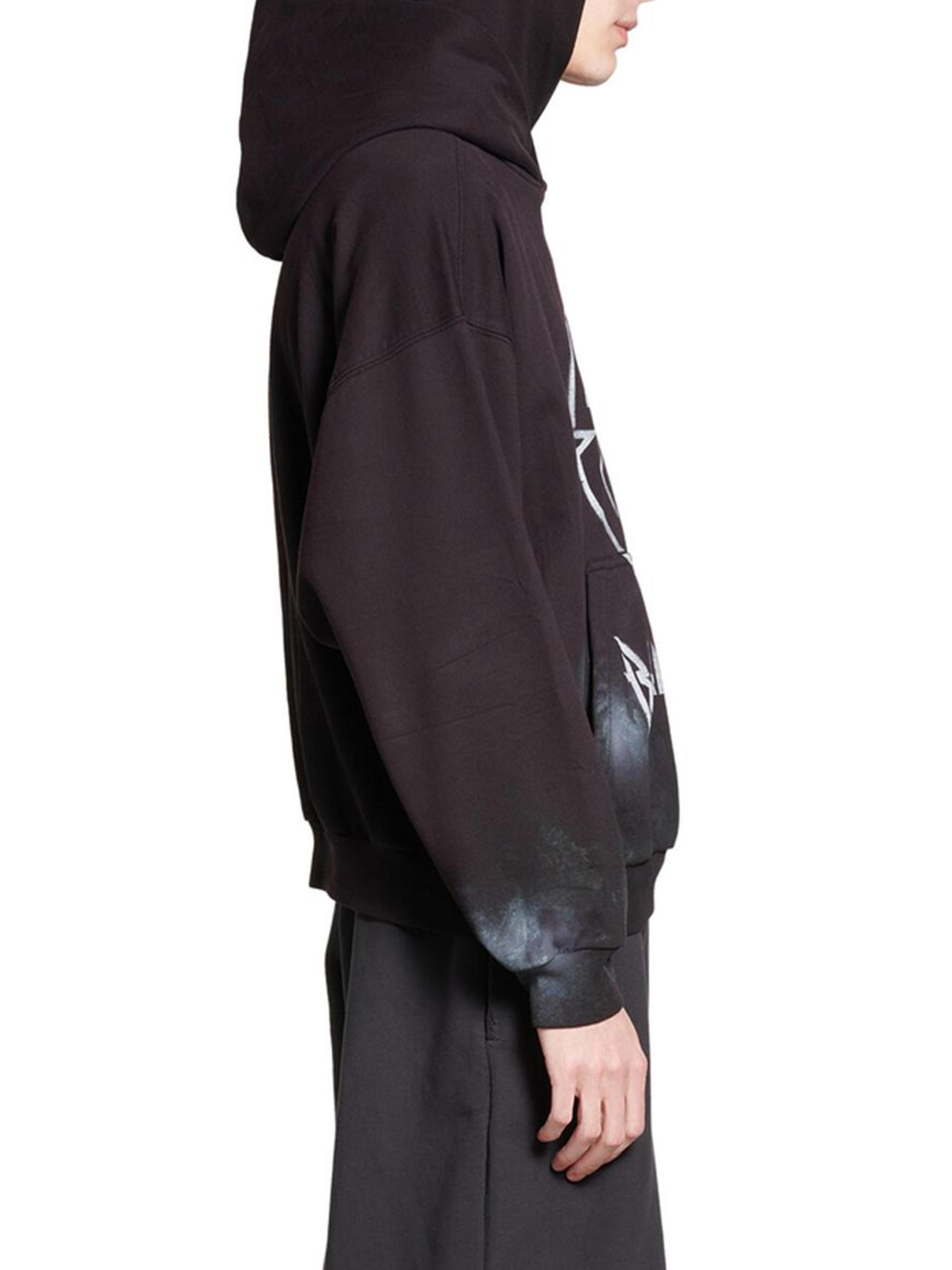 Metal BB Stencil Hoodie Medium Fit