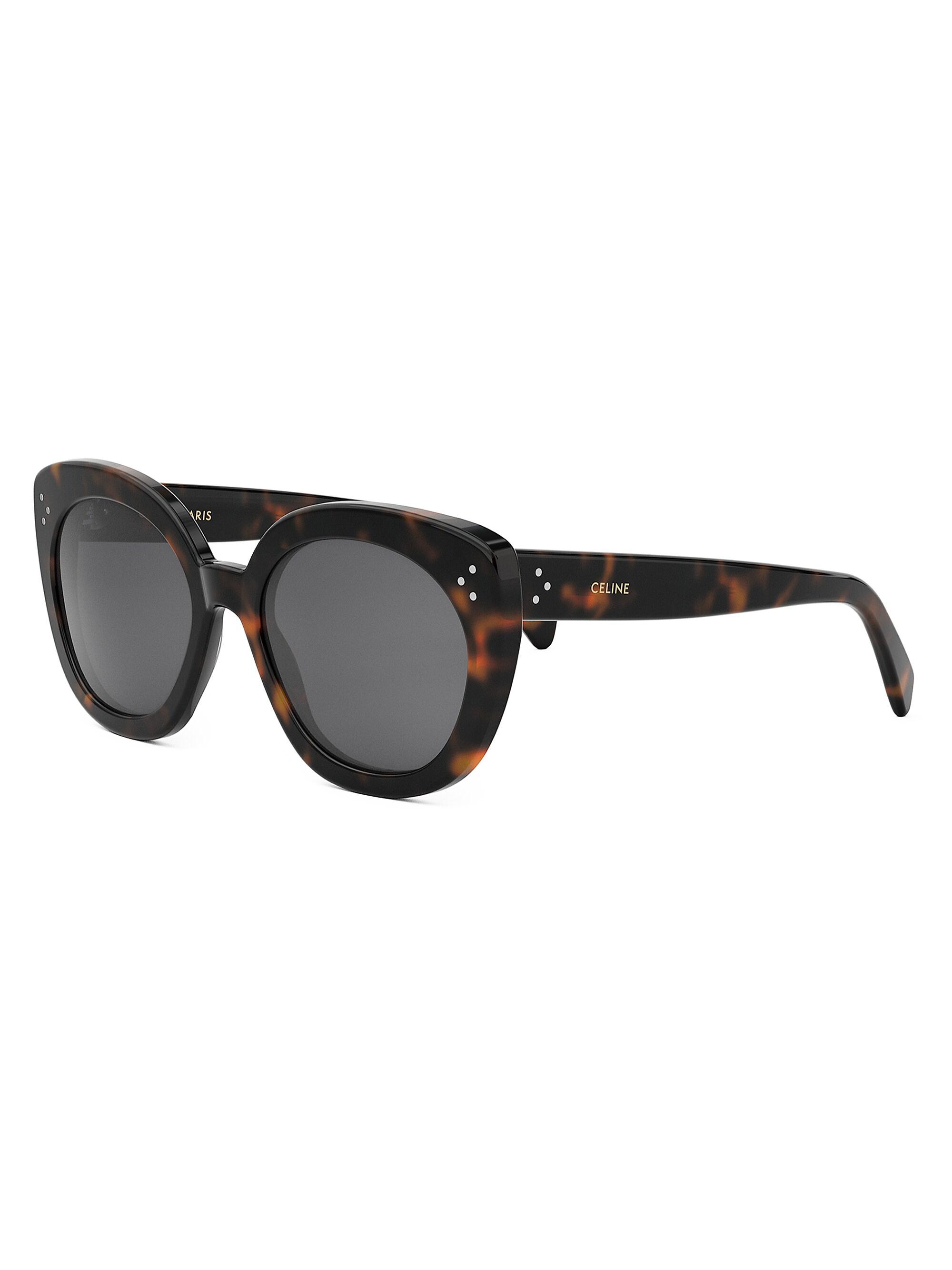 【S】CELINE CELINE Bold 3 Dots 54MM Cat-Eye Sunglasses | Saks Fifth Avenue