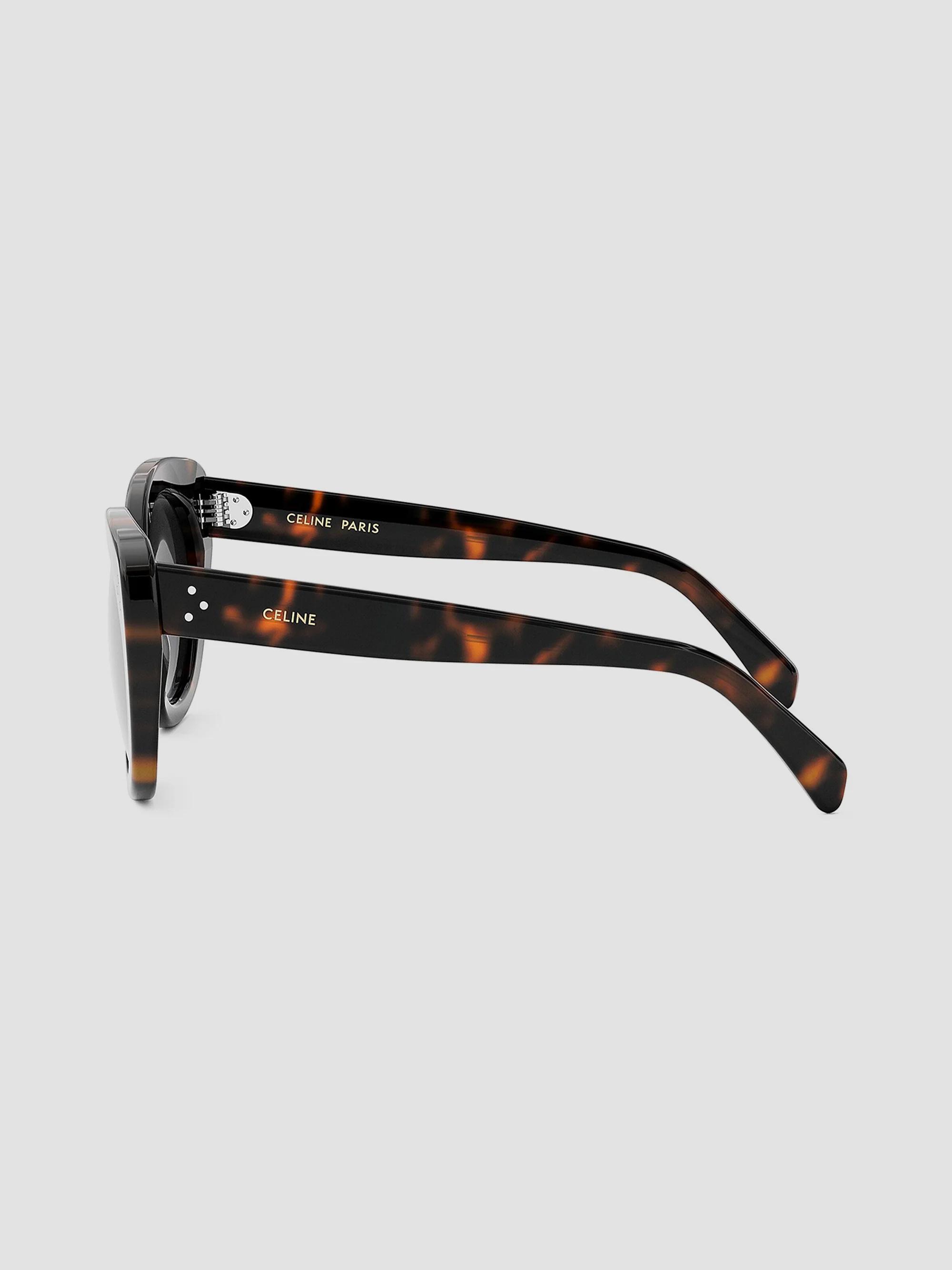 CELINE PARIS Tortoiseshell Sunglasses Sunnies (Butterfly Bold) CELINE Bold Three Dots 54MM Butterfly Sunglasses | Saks  main image 4