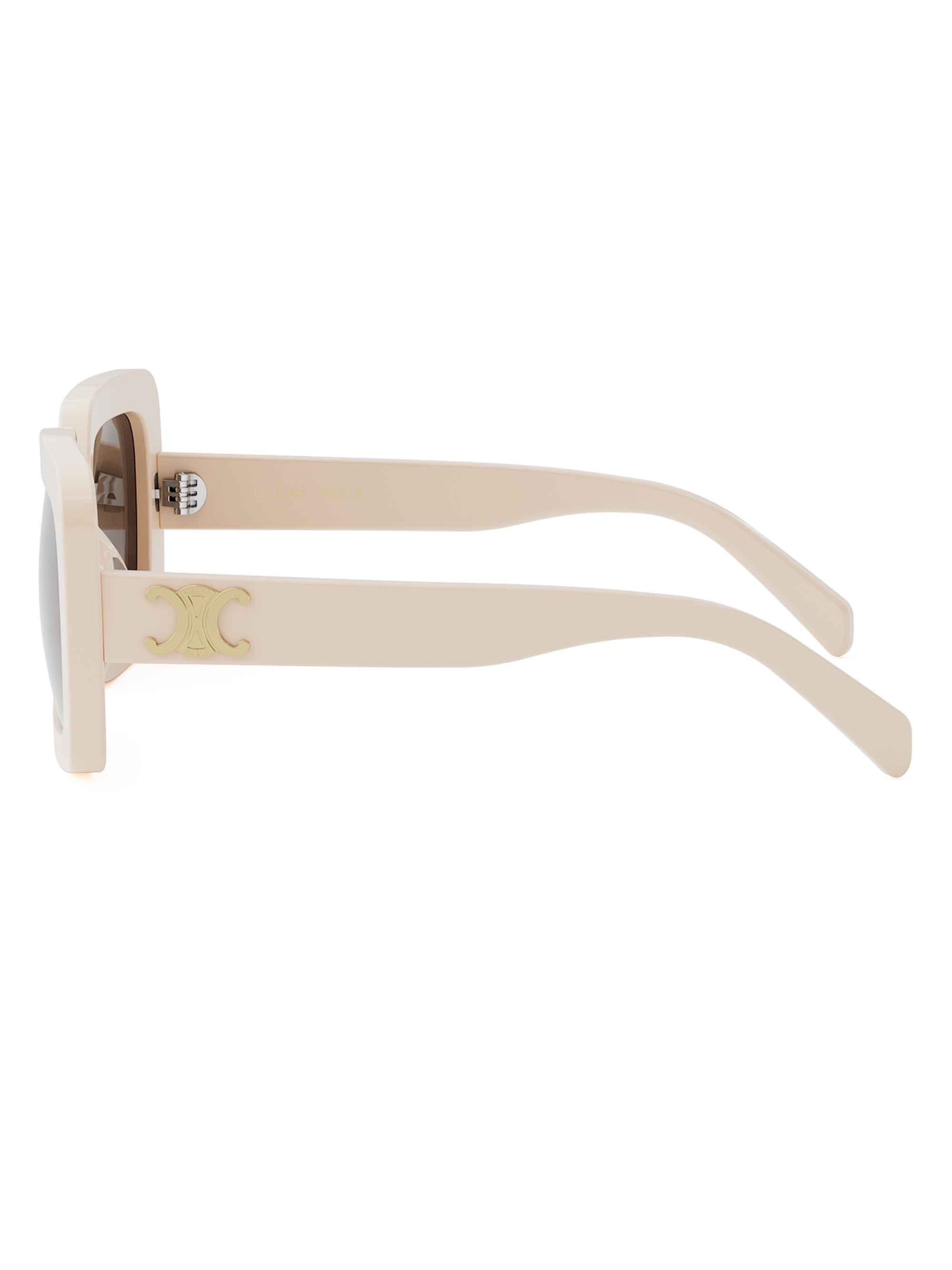 CELINE Triomphe 56MM Square Sunglasses | Saks Fifth Avenue