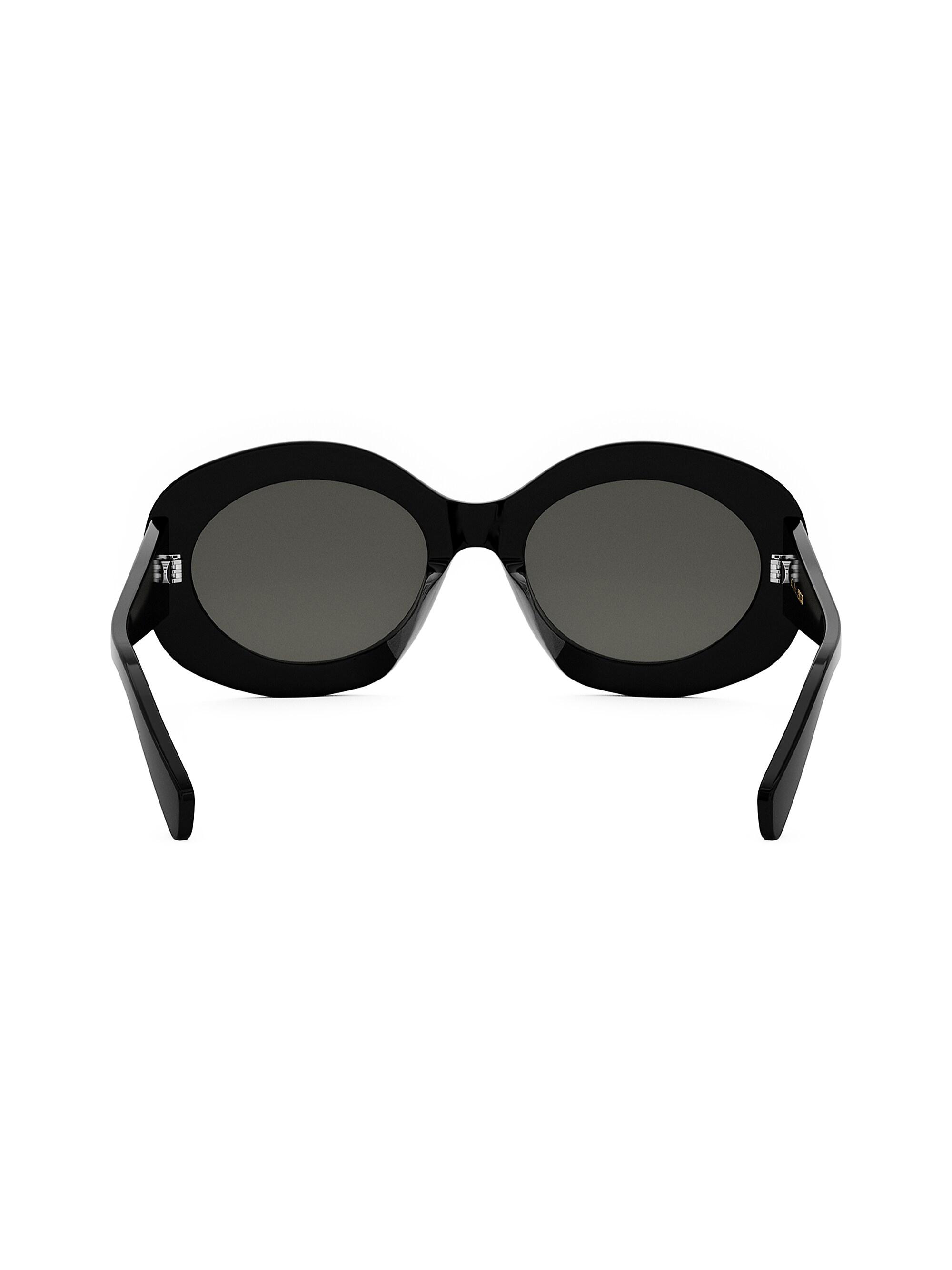 CELINE Triomphe 54MM Round Sunglasses | Saks Fifth Avenue