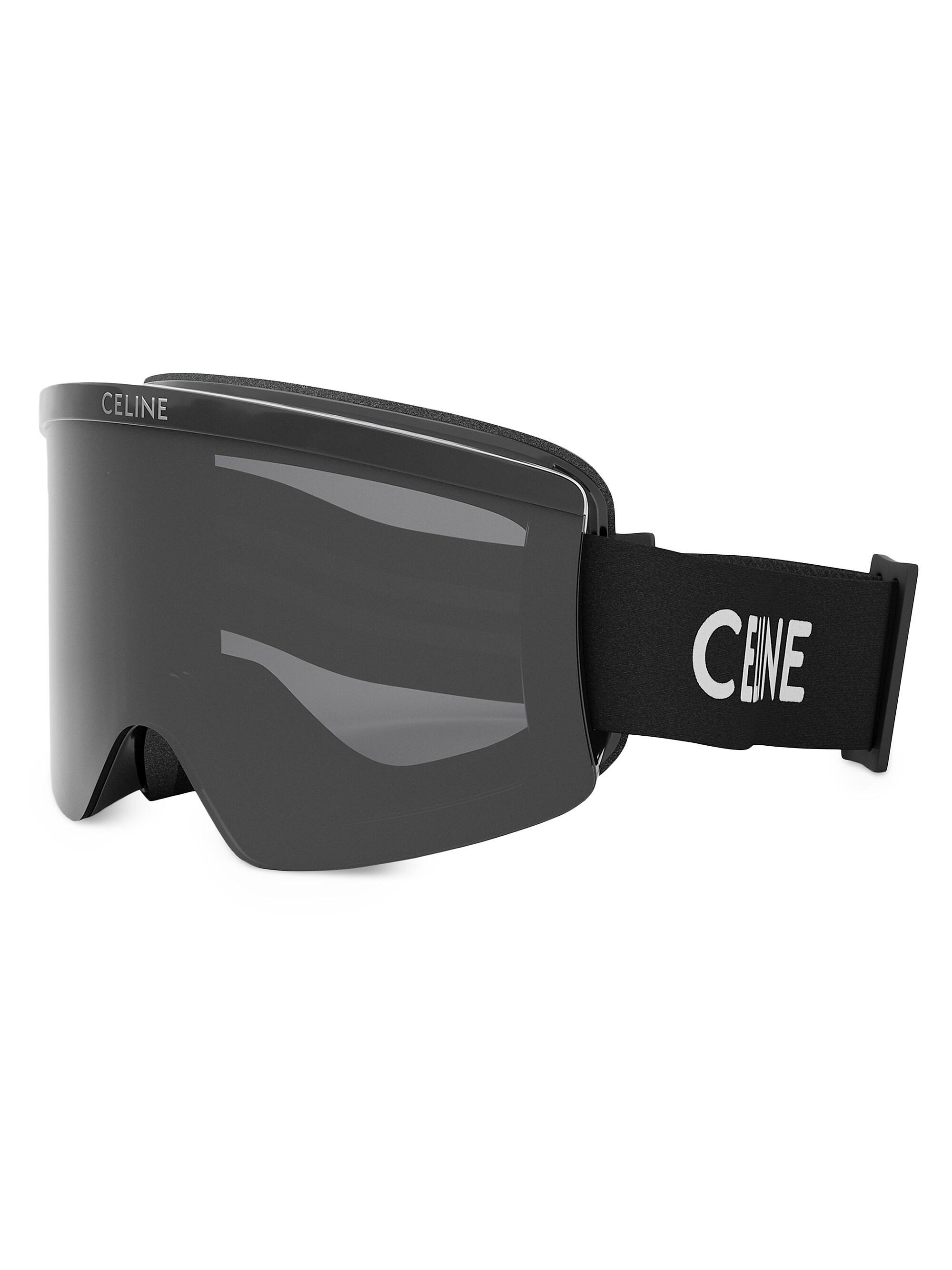 CELINE Women's Ski Mask Goggles - Grey Black