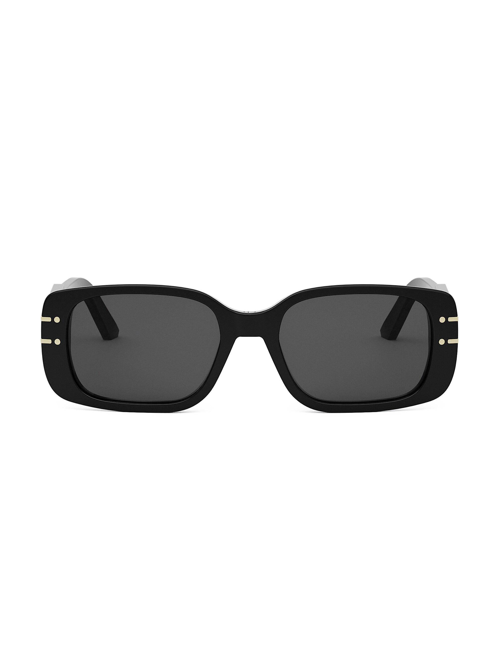 クリスチャンディオール　サングラス　　Dior Lady1R Christian Dior Cannage Dior Lady Lady 1 Sunglasses Black Ivory