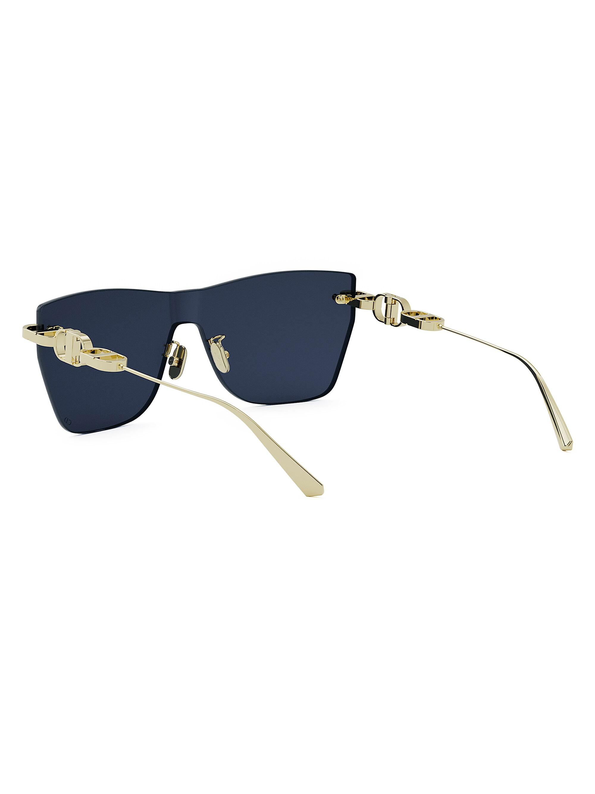 Dior CD Chain M3U 143MM Butterfly Sunglasses | Saks Fifth Avenue