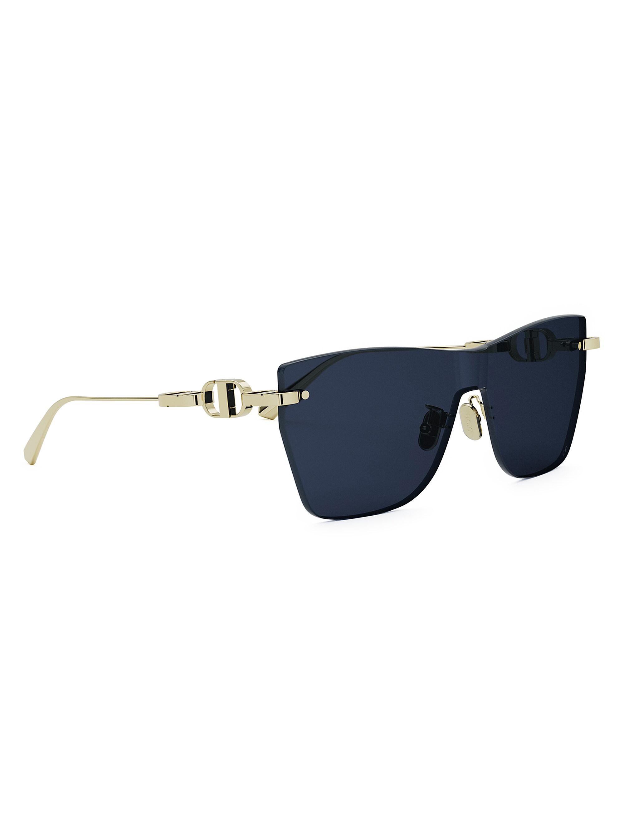 DIOR CD Chain M3U 143MM Butterfly Sunglasses | Saks Fifth Avenue