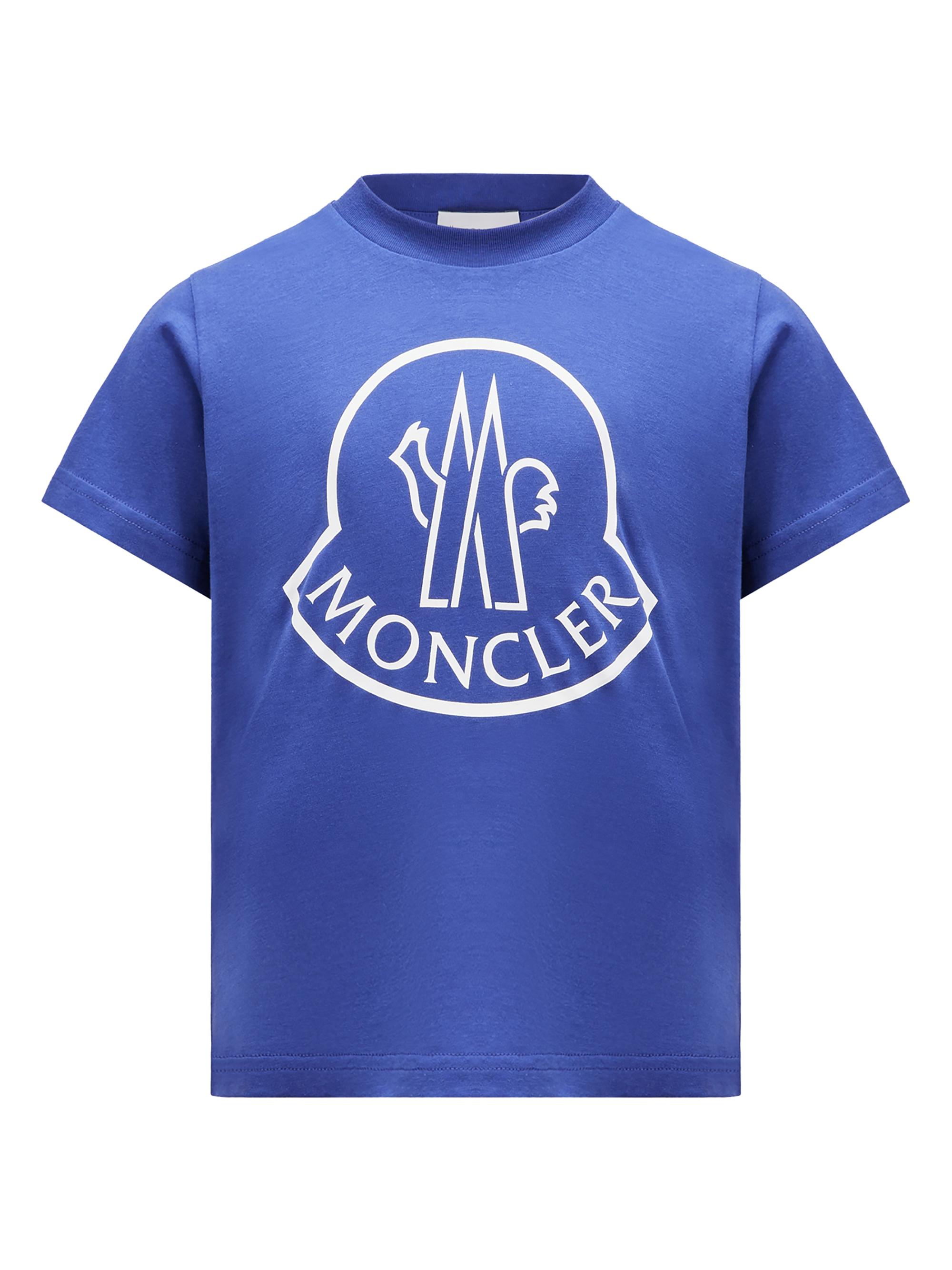 Moncler Little Boy's & Boy's Short Sleeve Logo T-Shirt | Saks