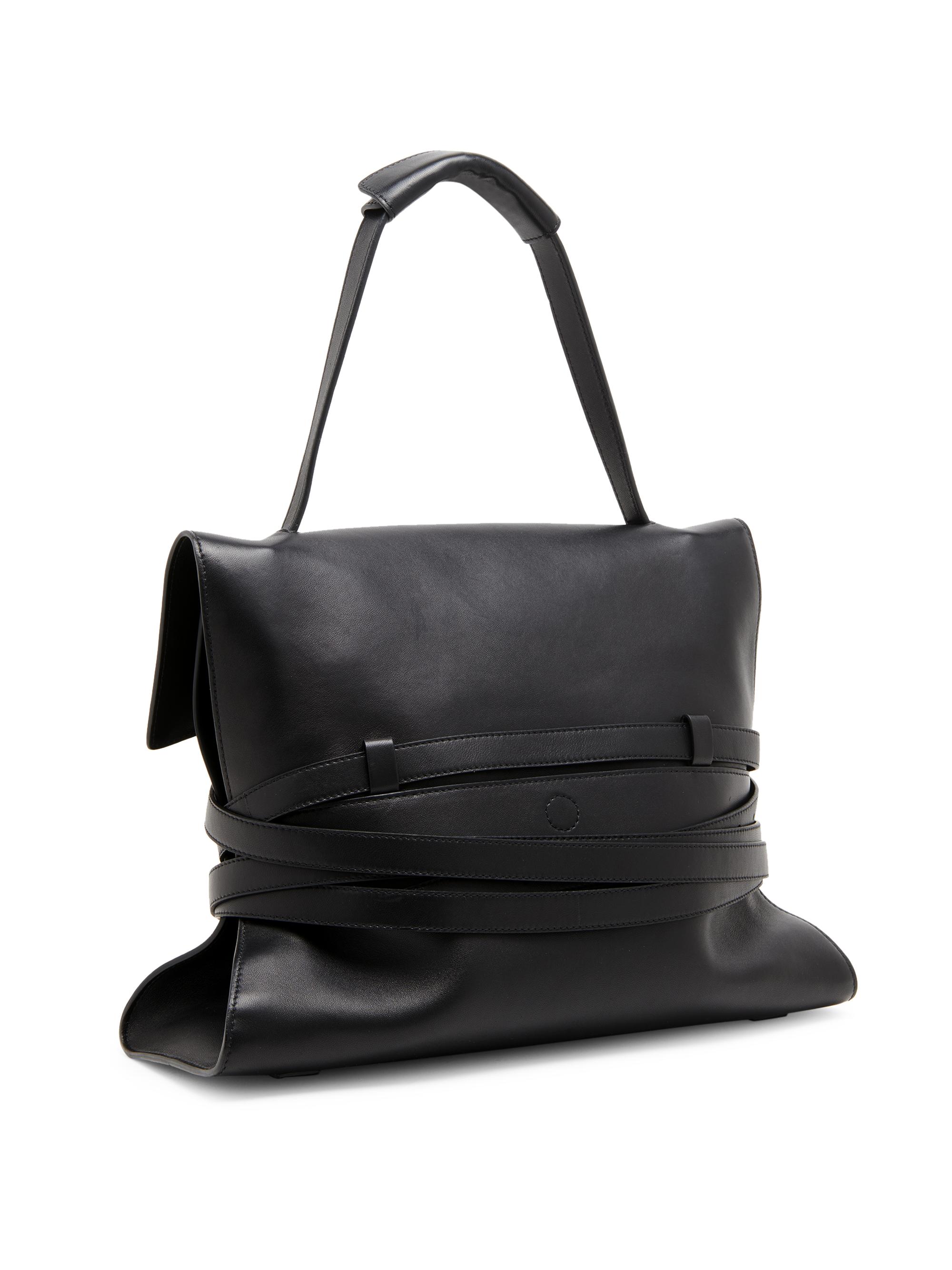 Moschino Leather Belting Shoulder Bag | Saks Fifth Avenue