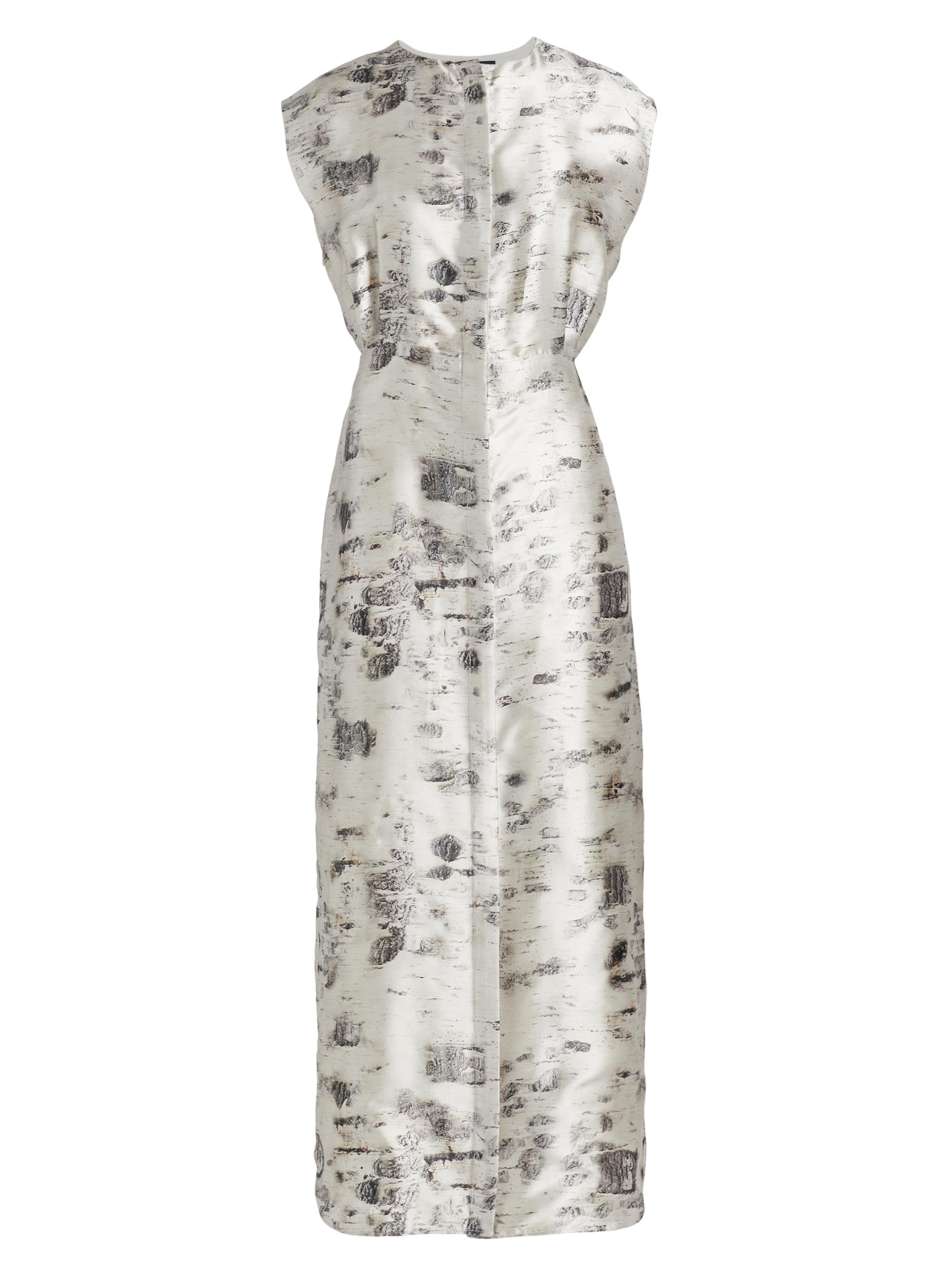 Brandon Maxwell Women's Eleonora Silk Birch Shirtdress - Birch