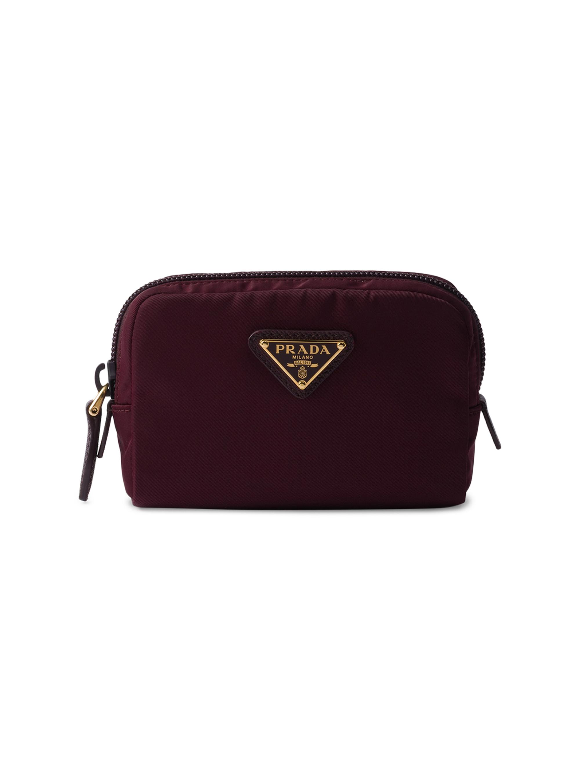 Prada Re-Nylon Necessaire Pouch - Dark Red | Thumbnail 6