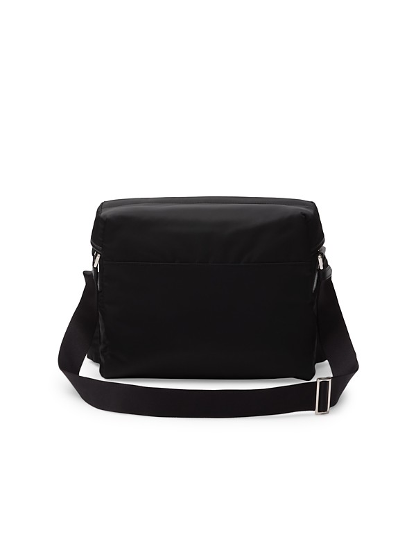 Shop Prada Re-Nylon And Leather Shoulder Bag | Saks Fifth Avenue Shop Prada Re-Nylon And Leather Shoulder Bag | Saks Fifth Avenue