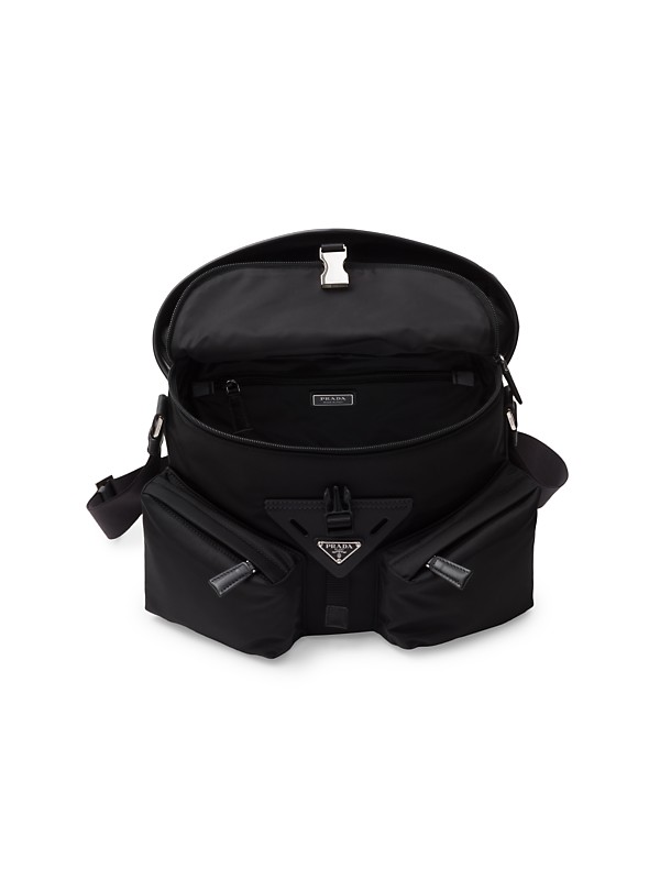 Shop Prada Re-Nylon And Leather Shoulder Bag | Saks Fifth Avenue Shop Prada Re-Nylon And Leather Shoulder Bag | Saks Fifth Avenue