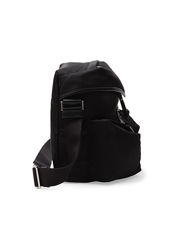 Shop Prada Re-Nylon And Leather Shoulder Bag | Saks Fifth Avenue Shop Prada Re-Nylon And Leather Shoulder Bag | Saks Fifth Avenue