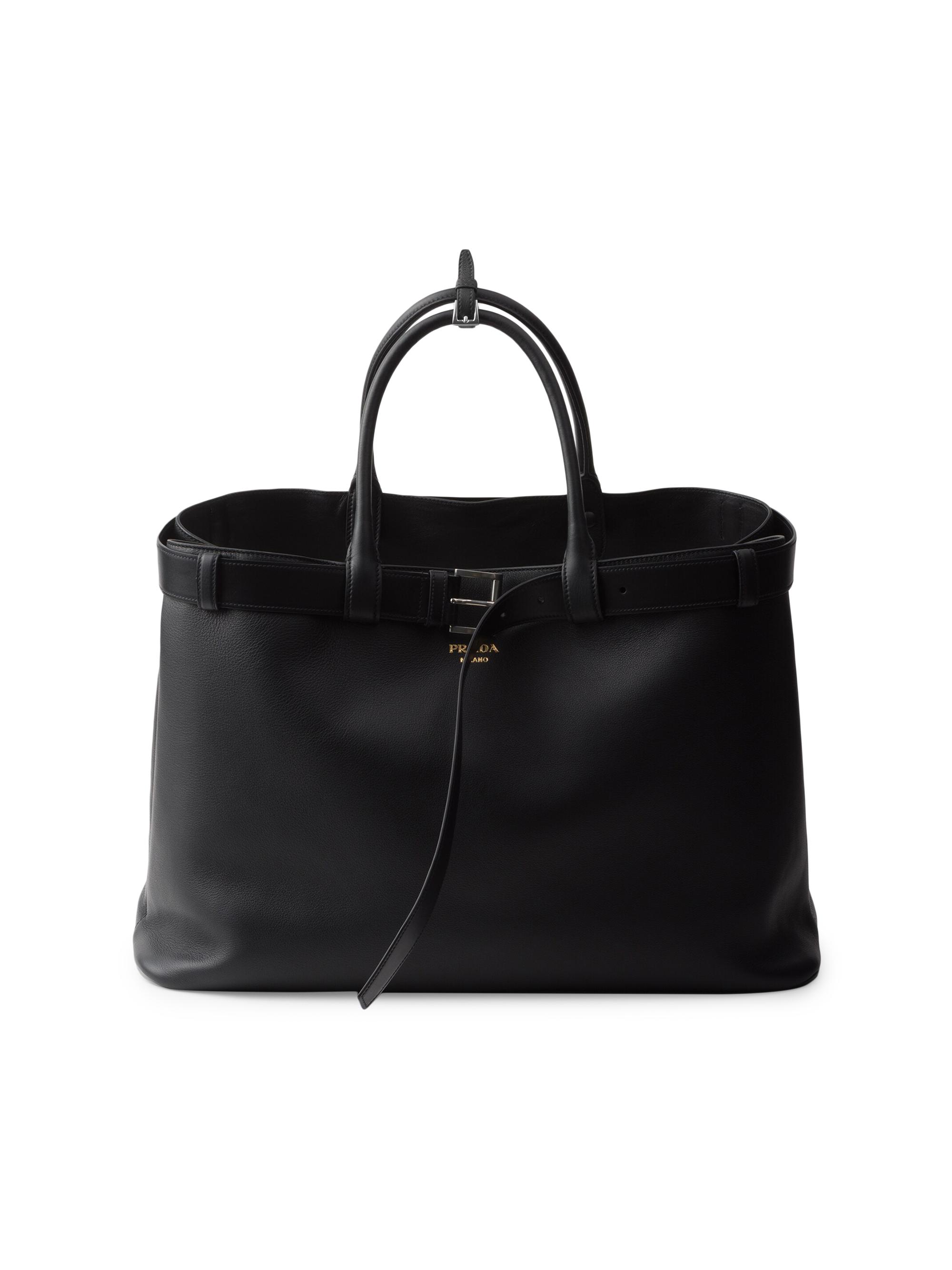 Prada Re-Nylon And Saffiano Leather Tote Bag | Saks Fifth Avenue