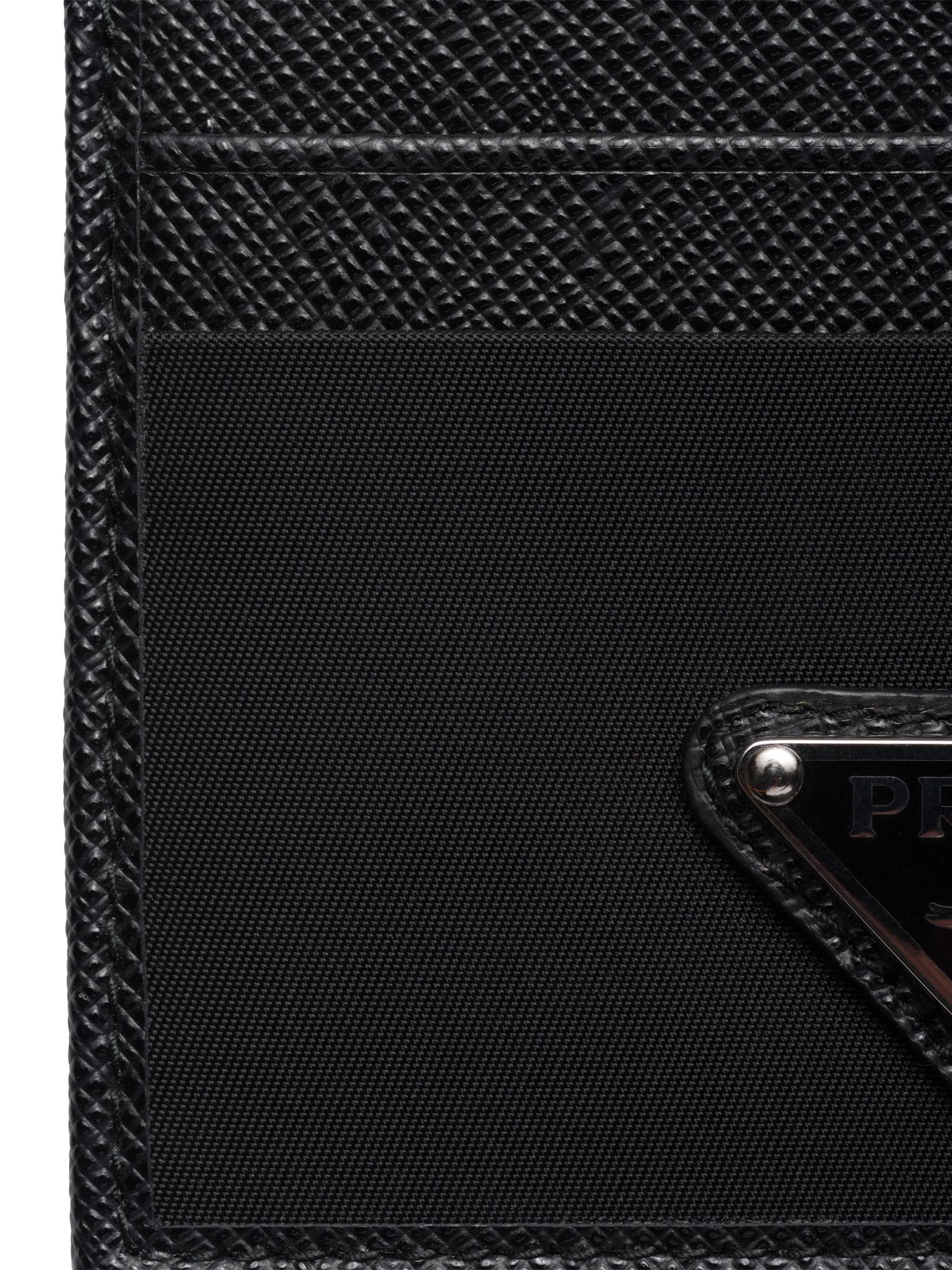 Prada Re-Nylon And Saffiano Leather Card Holder | Saks Fifth Avenue
