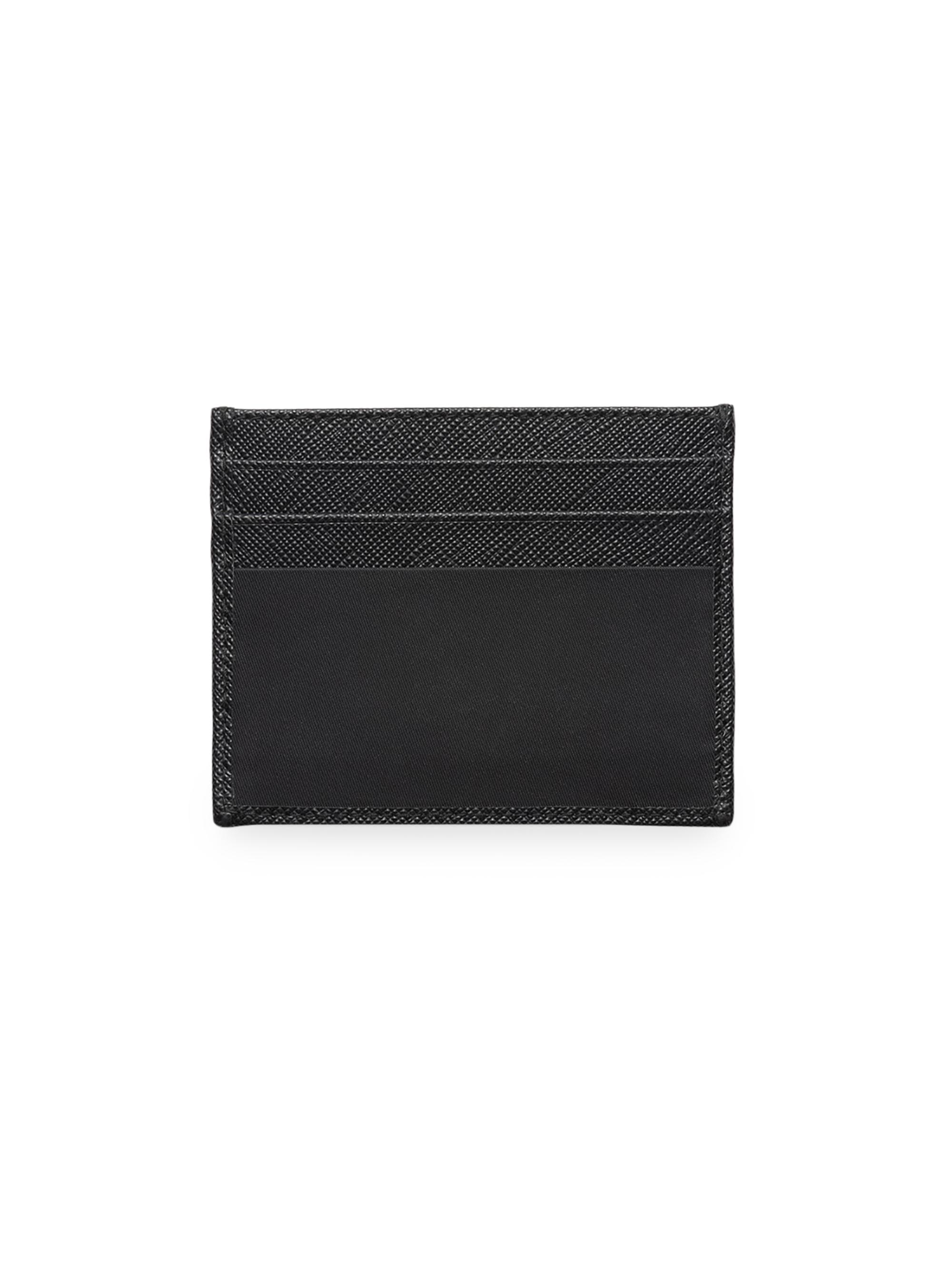 Prada Re-Nylon And Saffiano Leather Card Holder | Saks Fifth Avenue
