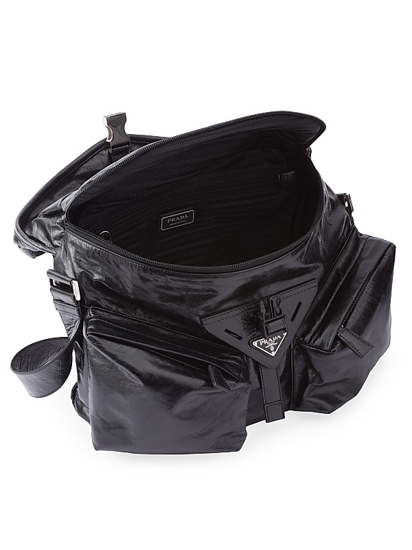 Shop Prada Leather Shoulder Bag | Saks Fifth Avenue Shop Prada Leather Shoulder Bag | Saks Fifth Avenue
