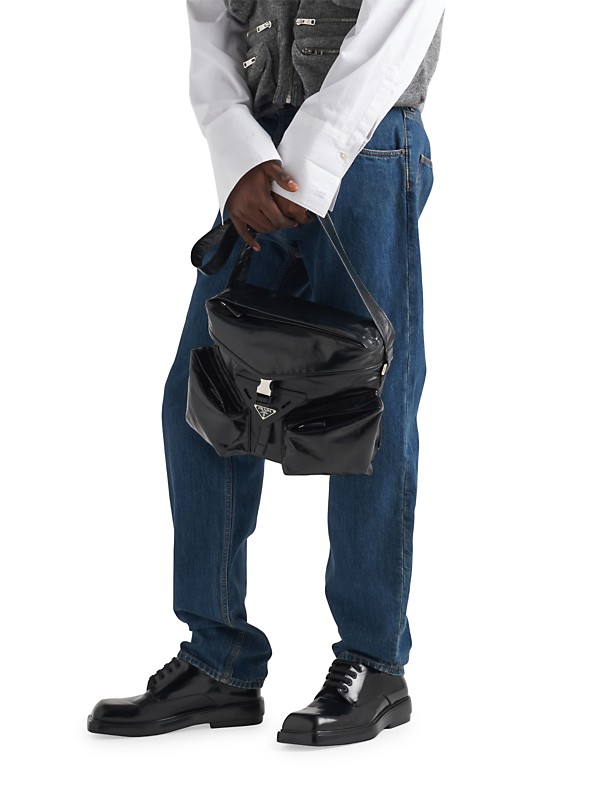 Shop Prada Leather Shoulder Bag | Saks Fifth Avenue Shop Prada Leather Shoulder Bag | Saks Fifth Avenue