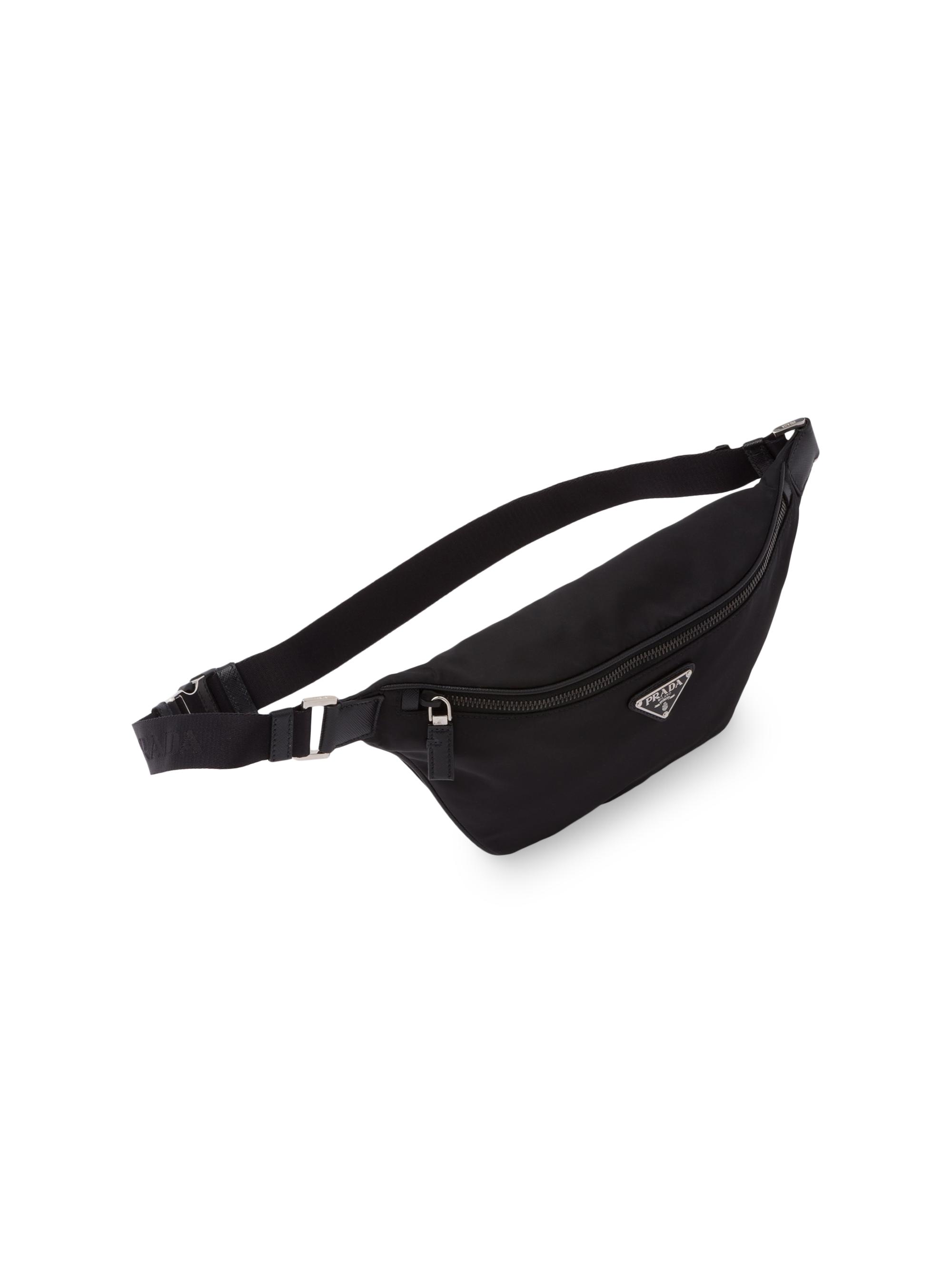 PRADA RE-NYLON ボディバッグ Prada Re-Nylon And Saffiano Leather Belt Bag | Saks Fifth Avenue