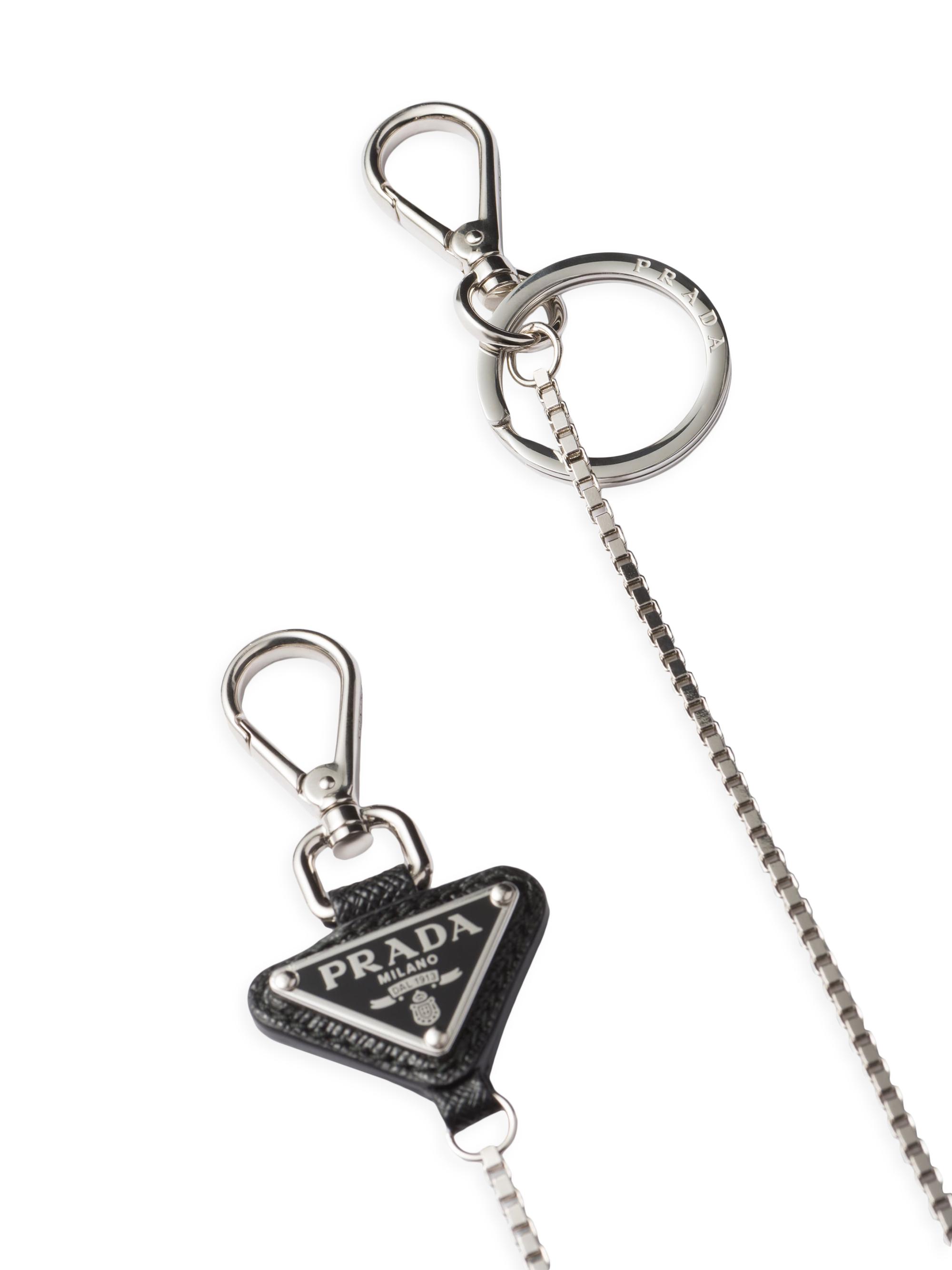 Prada Women's Metal Key Ring - Assorted